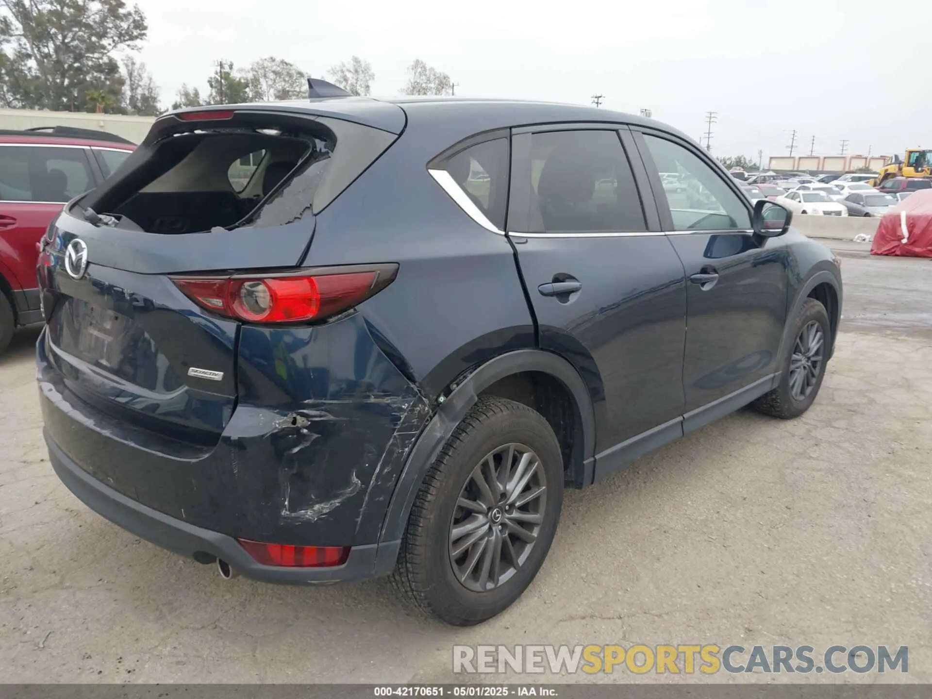 4 Photograph of a damaged car JM3KFBCM1K0565465 MAZDA CX-5 2019