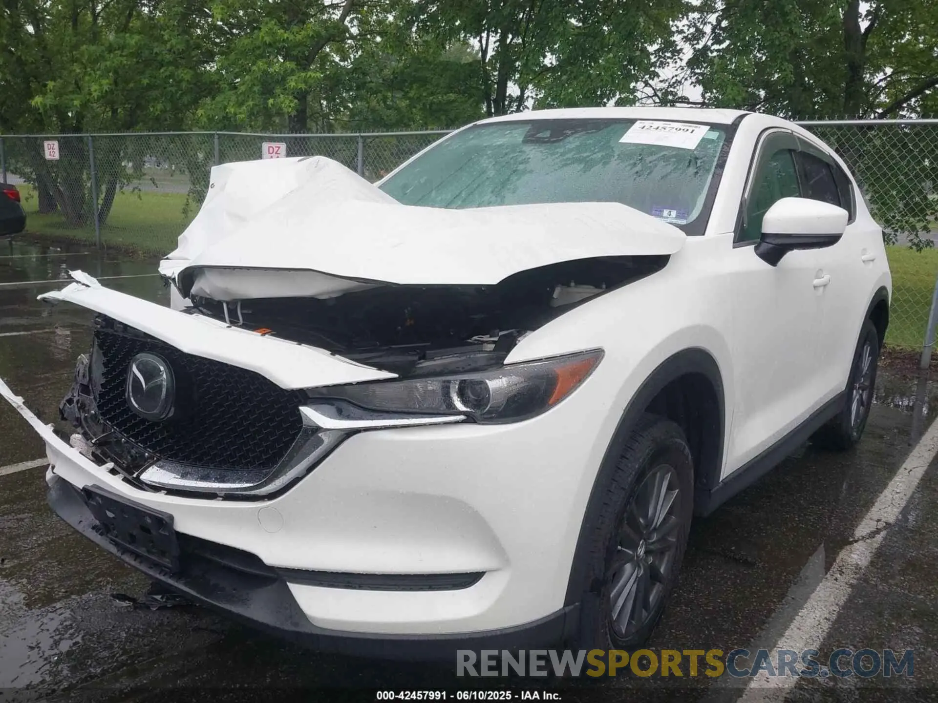 2 Photograph of a damaged car JM3KFBCM1K0574411 MAZDA CX-5 2019