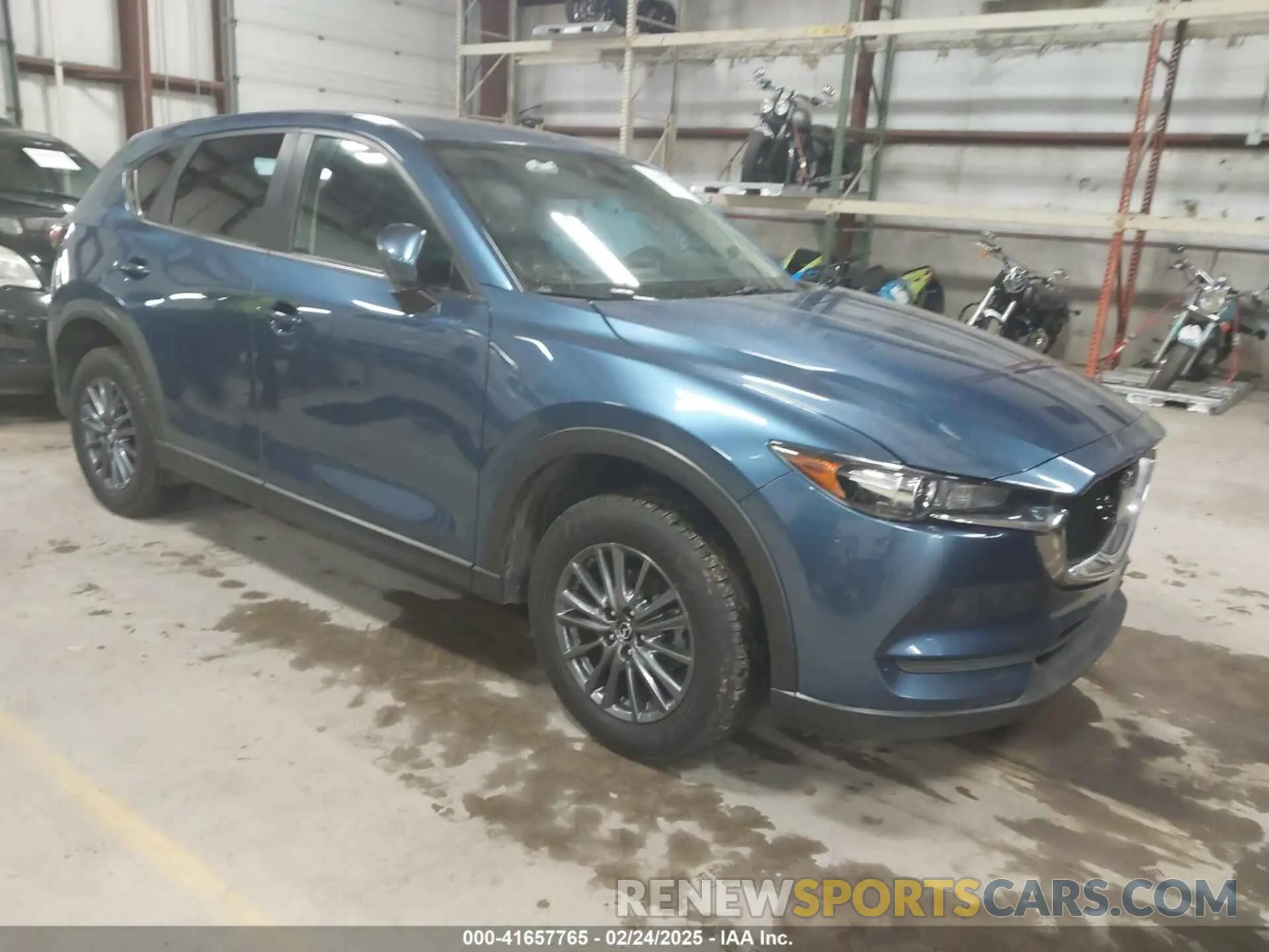 1 Photograph of a damaged car JM3KFBCM1K0584369 MAZDA CX-5 2019