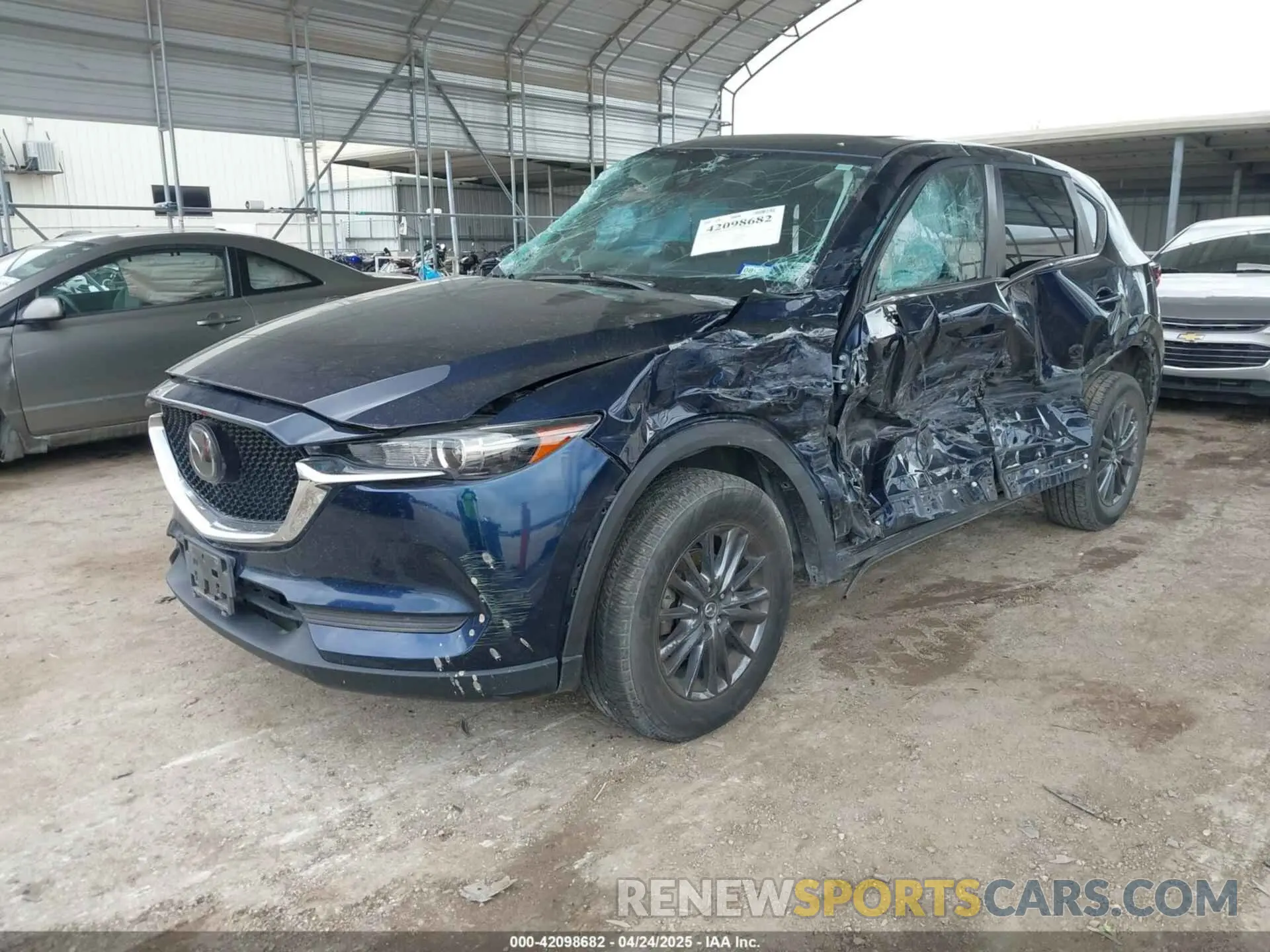 2 Photograph of a damaged car JM3KFBCM1K0598241 MAZDA CX-5 2019