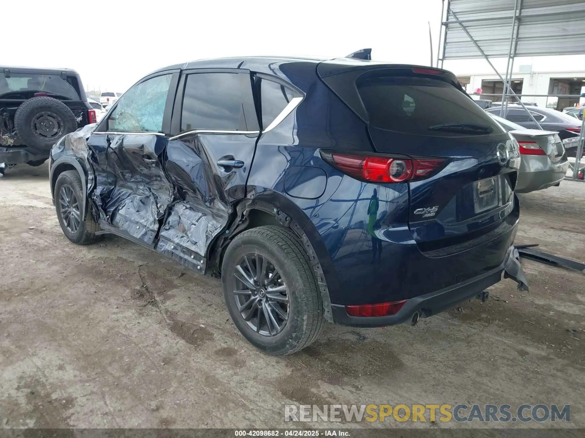 3 Photograph of a damaged car JM3KFBCM1K0598241 MAZDA CX-5 2019