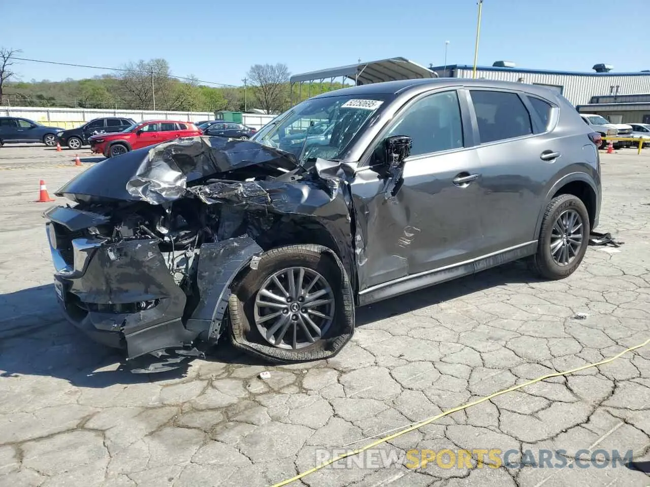1 Photograph of a damaged car JM3KFBCM1K1578954 MAZDA CX-5 2019