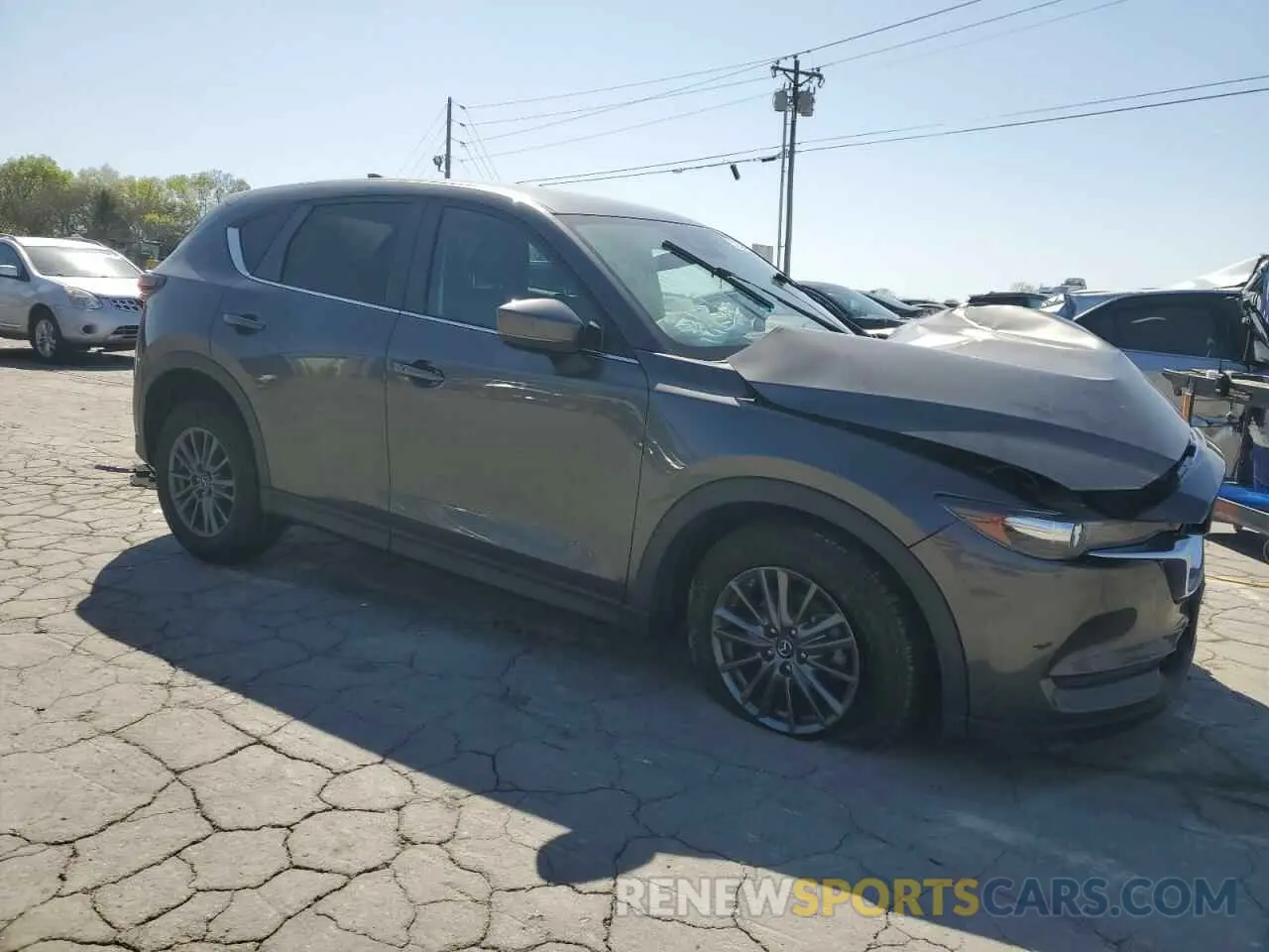 4 Photograph of a damaged car JM3KFBCM1K1578954 MAZDA CX-5 2019