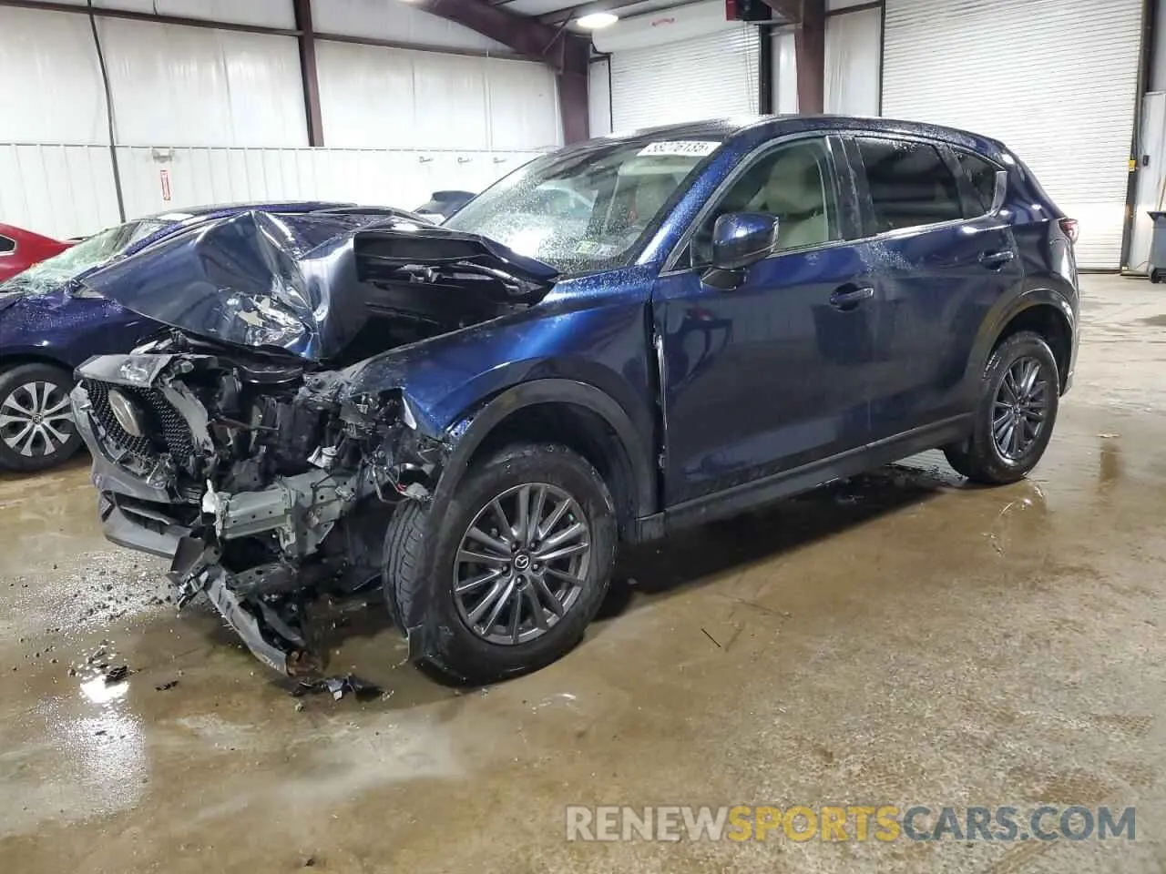 1 Photograph of a damaged car JM3KFBCM1K1590747 MAZDA CX-5 2019