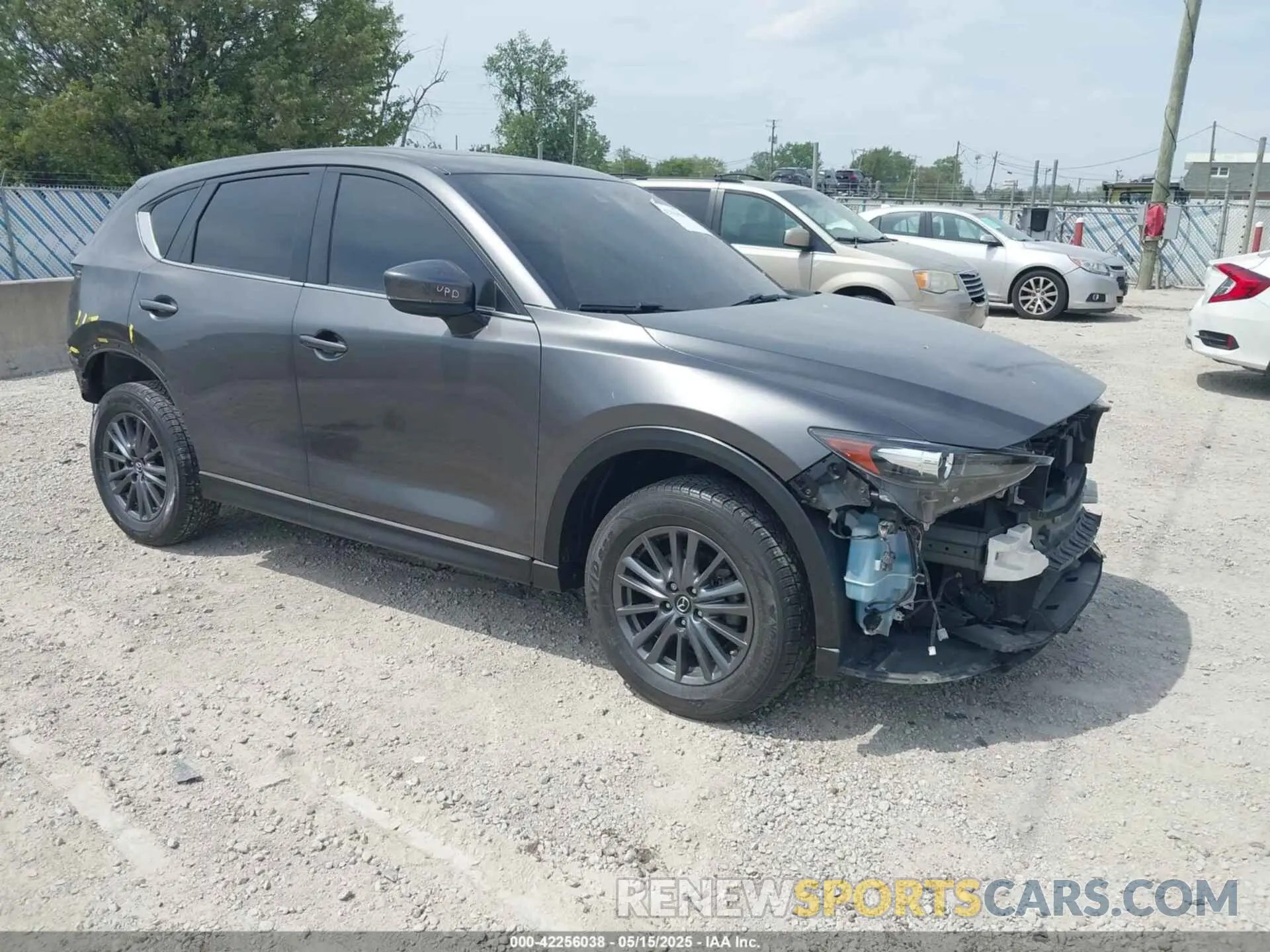 1 Photograph of a damaged car JM3KFBCM1K1639378 MAZDA CX-5 2019