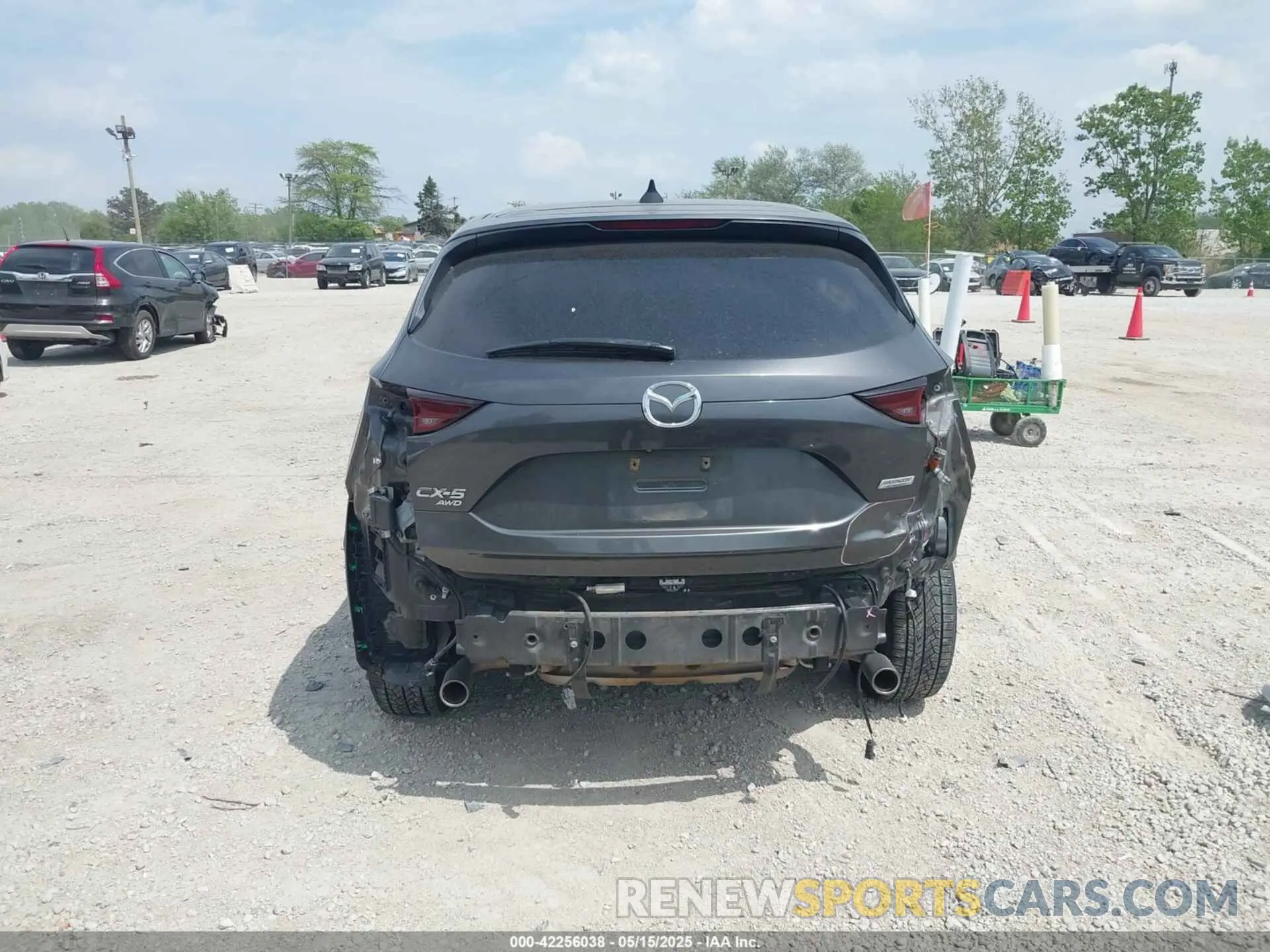 17 Photograph of a damaged car JM3KFBCM1K1639378 MAZDA CX-5 2019