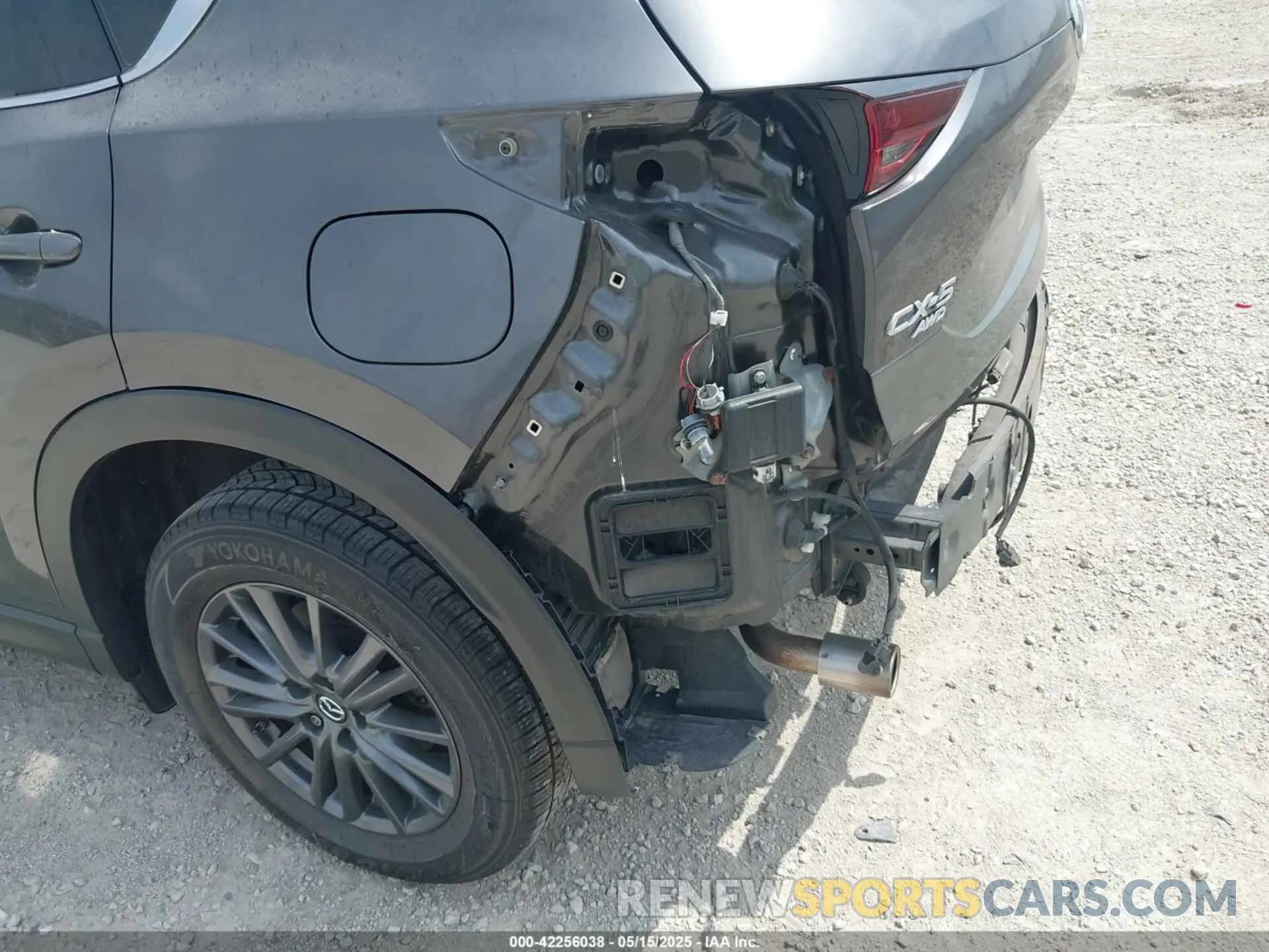 22 Photograph of a damaged car JM3KFBCM1K1639378 MAZDA CX-5 2019