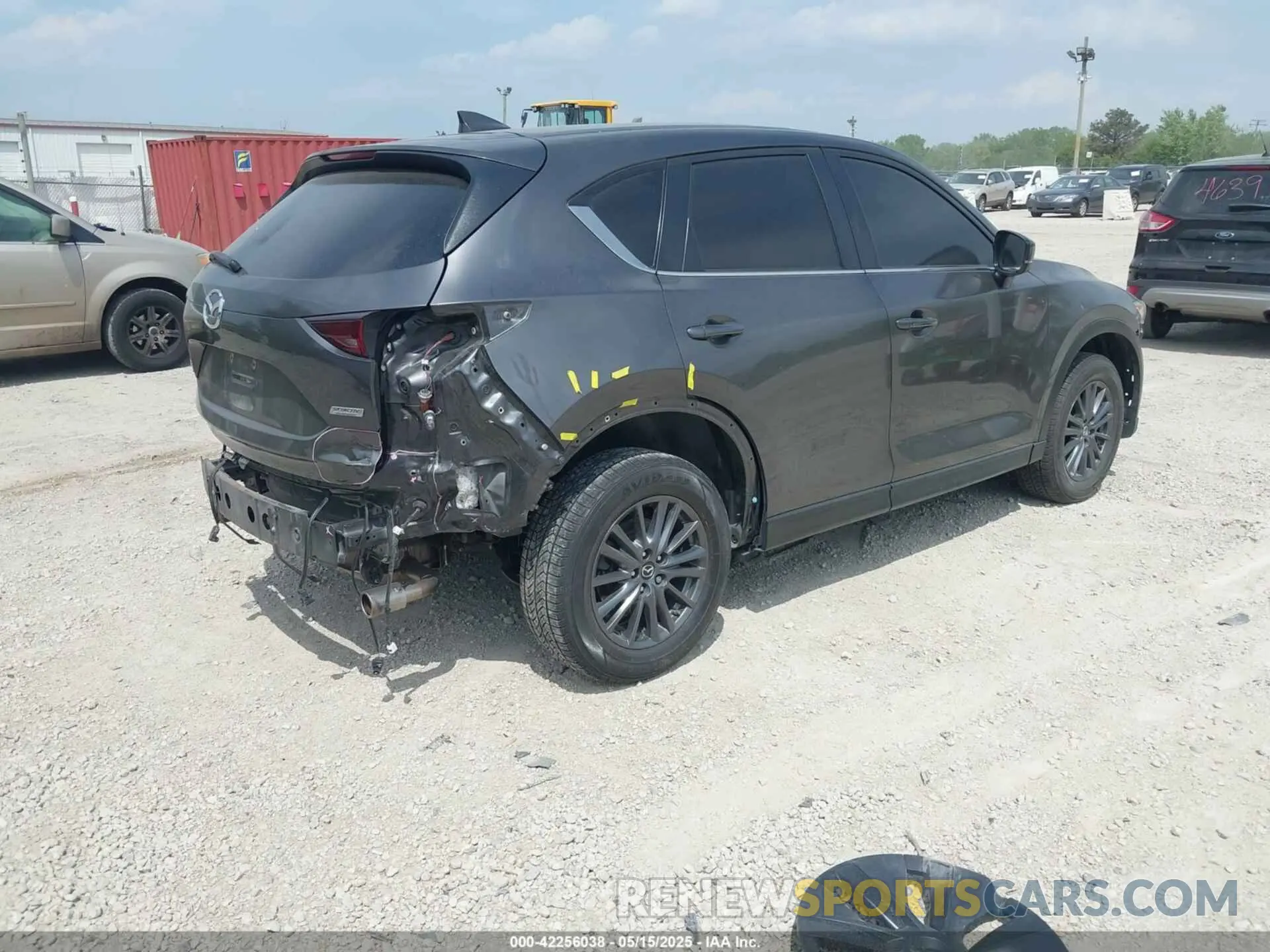 4 Photograph of a damaged car JM3KFBCM1K1639378 MAZDA CX-5 2019