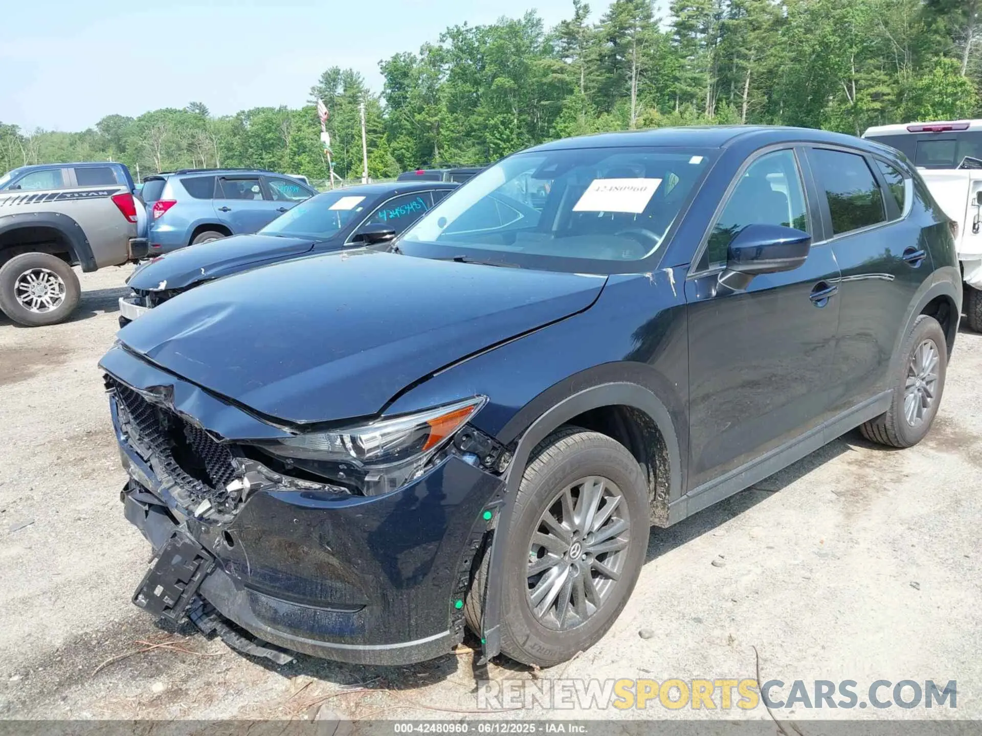 2 Photograph of a damaged car JM3KFBCM1K1662353 MAZDA CX-5 2019