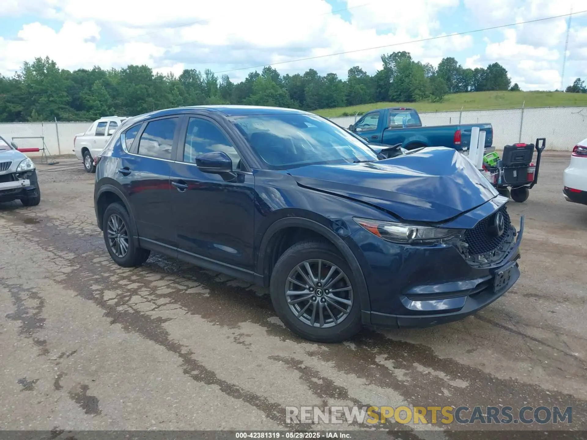 1 Photograph of a damaged car JM3KFBCM3K0526148 MAZDA CX-5 2019