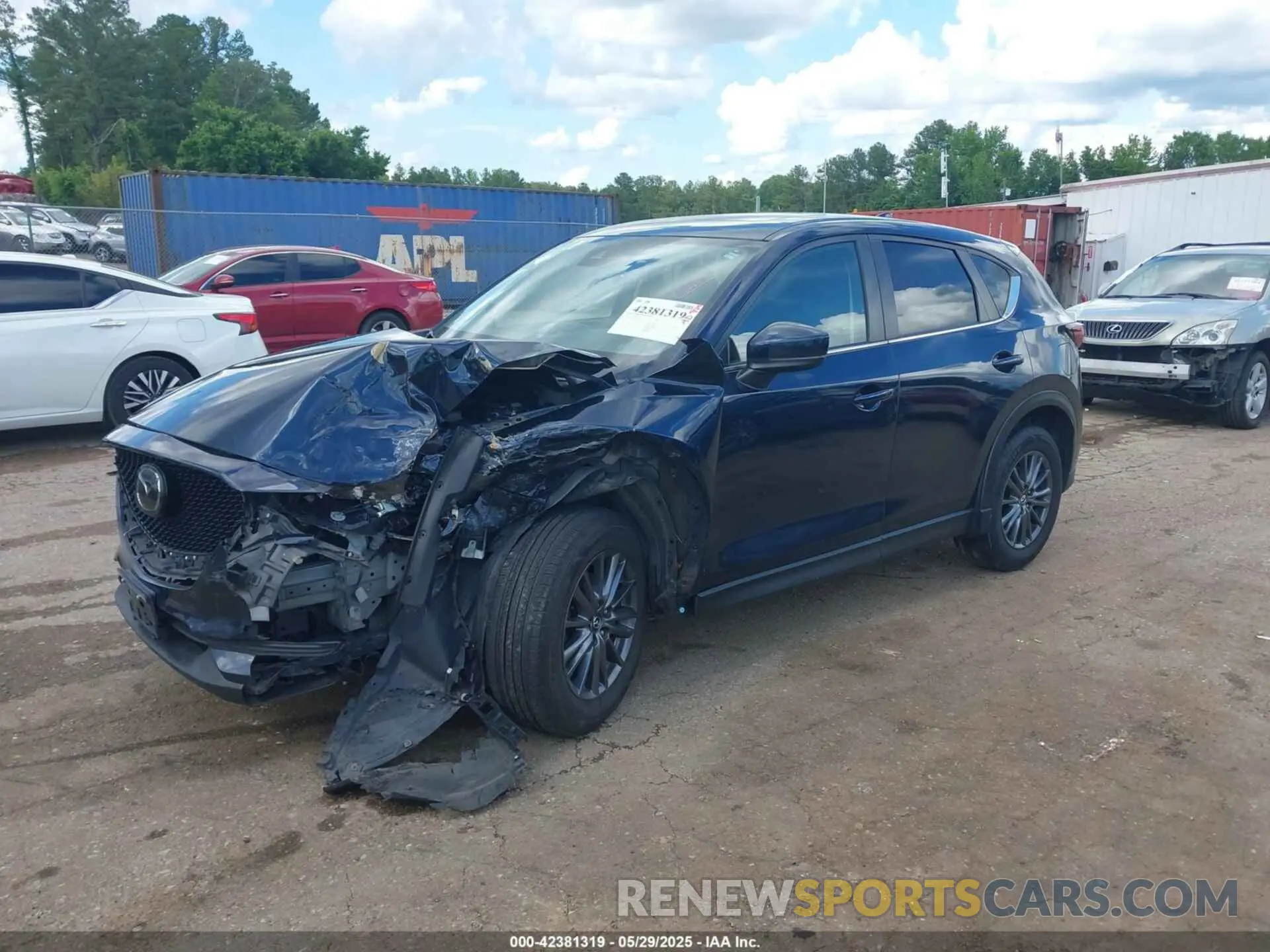 2 Photograph of a damaged car JM3KFBCM3K0526148 MAZDA CX-5 2019