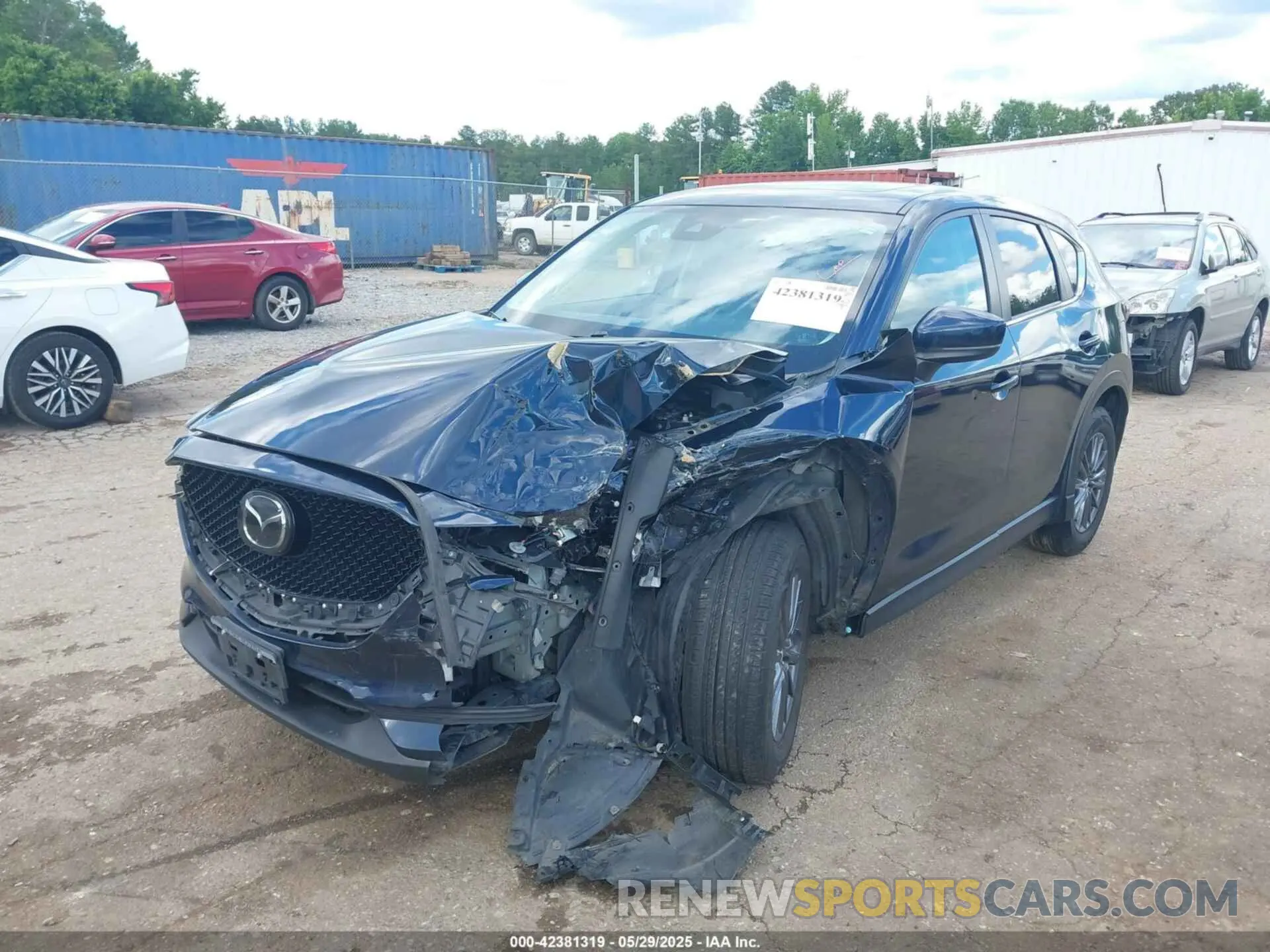 6 Photograph of a damaged car JM3KFBCM3K0526148 MAZDA CX-5 2019