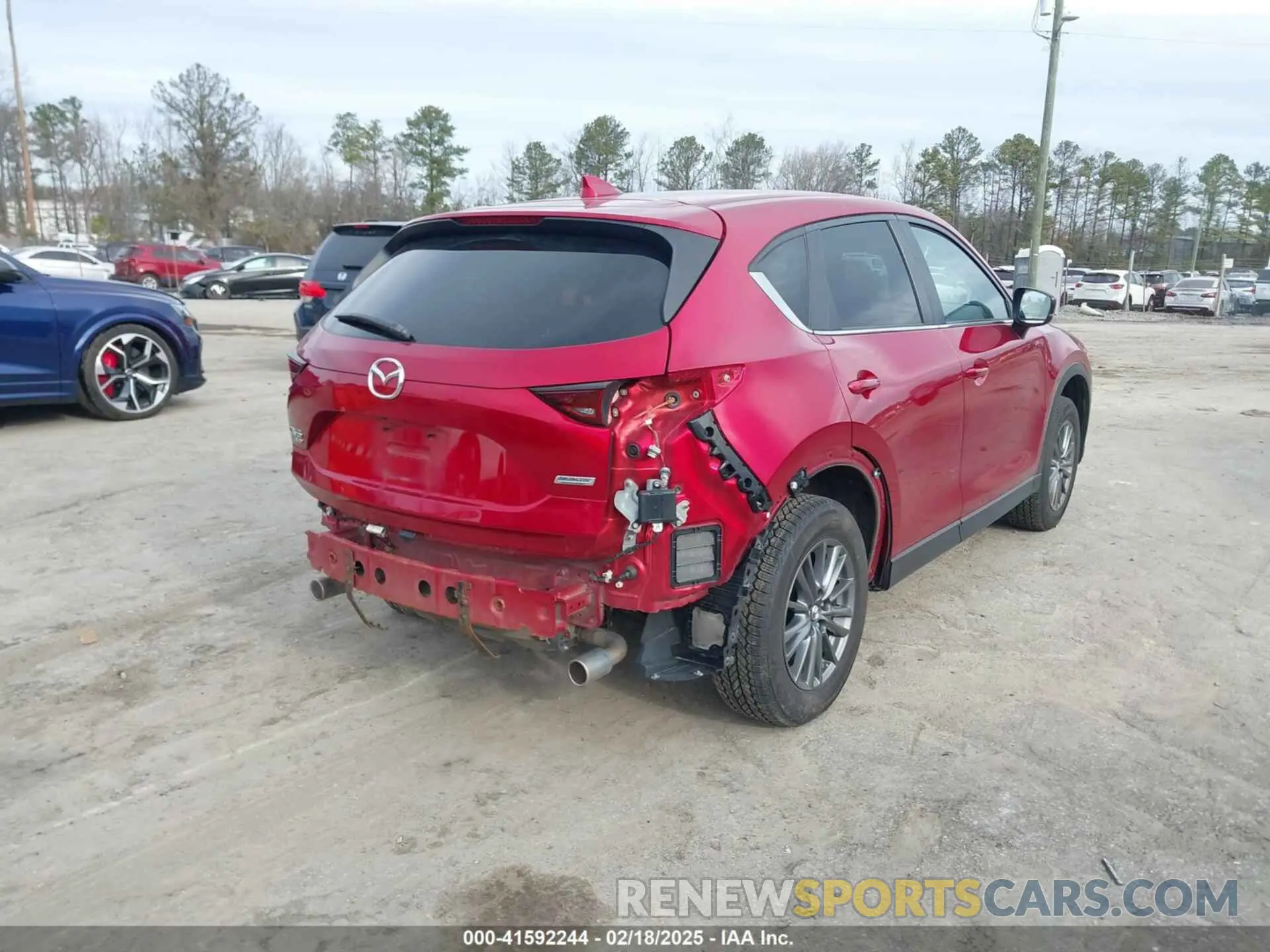 4 Photograph of a damaged car JM3KFBCM3K1602106 MAZDA CX-5 2019