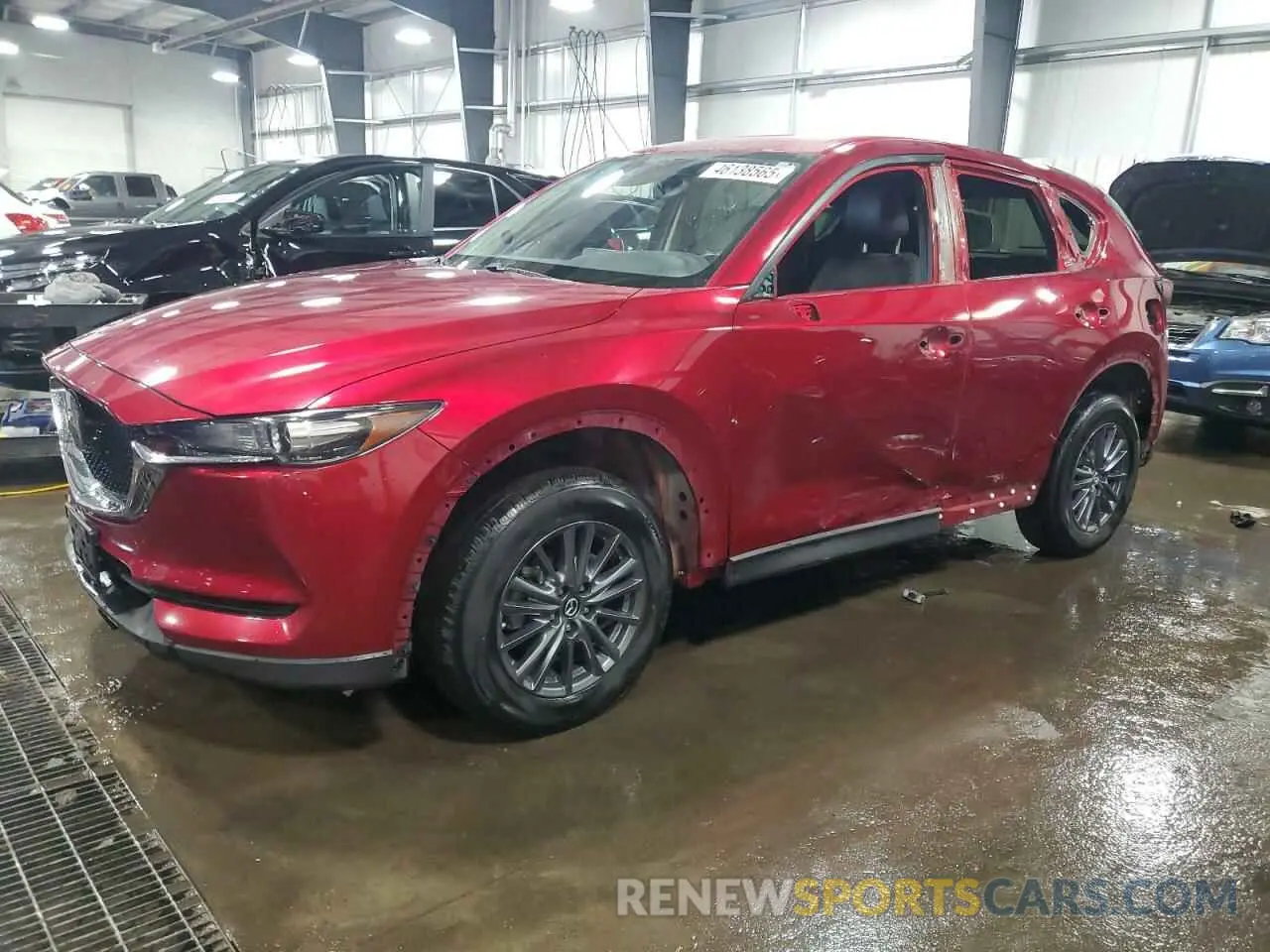 1 Photograph of a damaged car JM3KFBCM4K0674051 MAZDA CX-5 2019