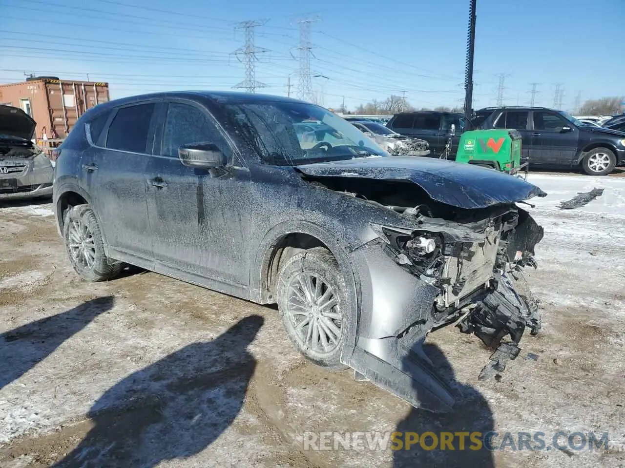 4 Photograph of a damaged car JM3KFBCM4K1504105 MAZDA CX-5 2019