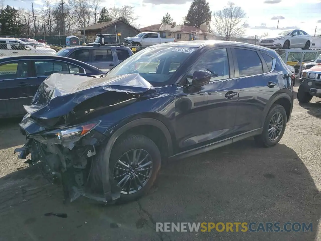 1 Photograph of a damaged car JM3KFBCM5K0659204 MAZDA CX-5 2019