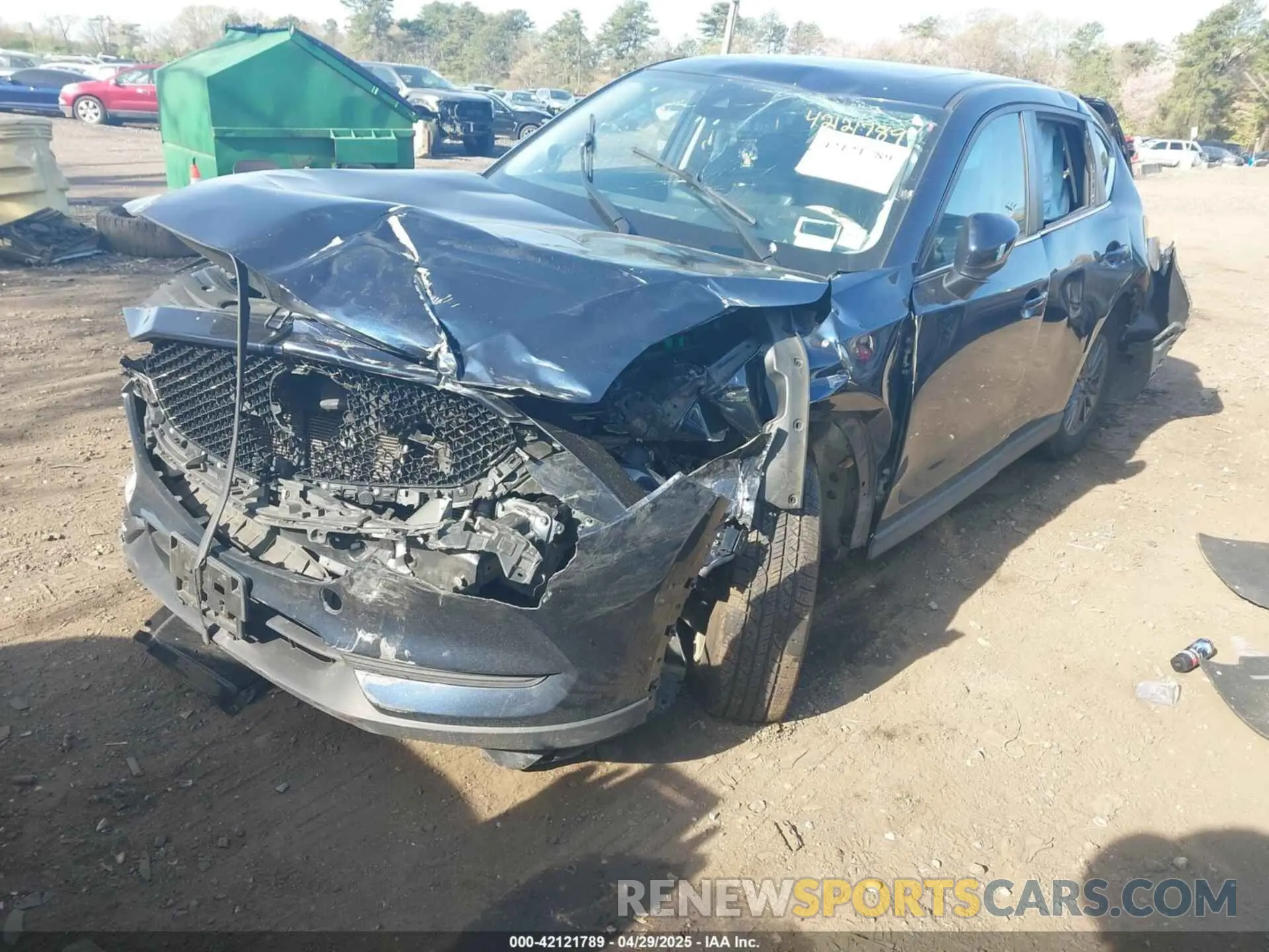 2 Photograph of a damaged car JM3KFBCM6K0513037 MAZDA CX-5 2019