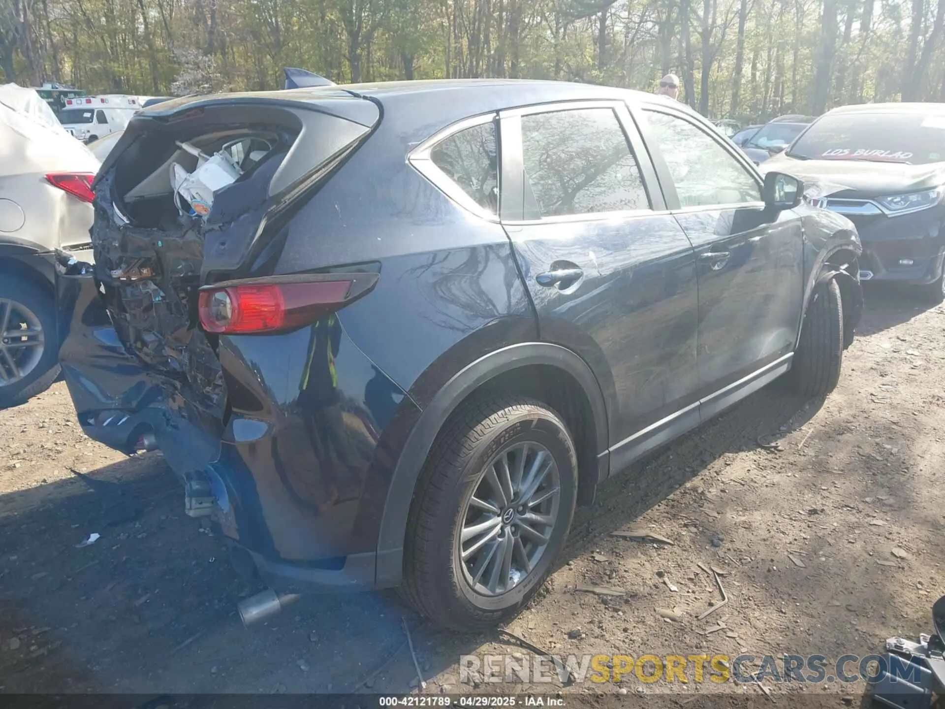 4 Photograph of a damaged car JM3KFBCM6K0513037 MAZDA CX-5 2019