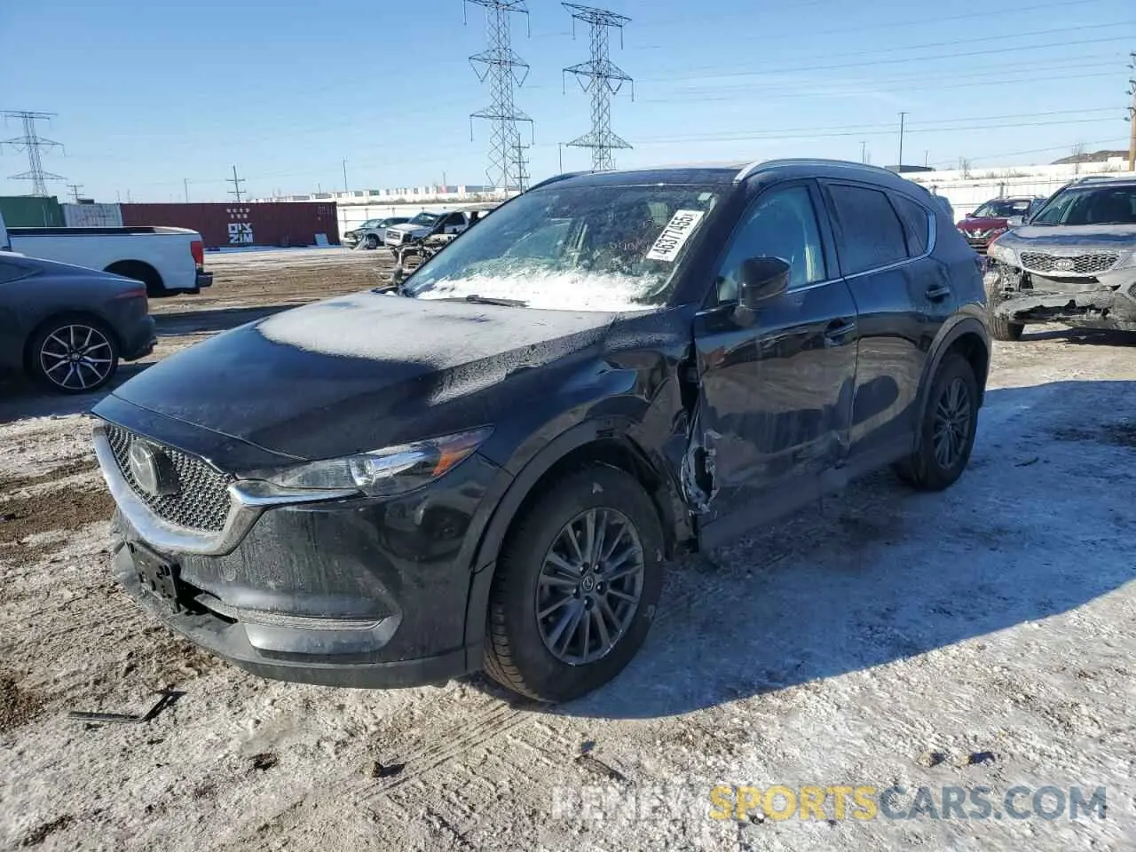 1 Photograph of a damaged car JM3KFBCM6K0572041 MAZDA CX-5 2019
