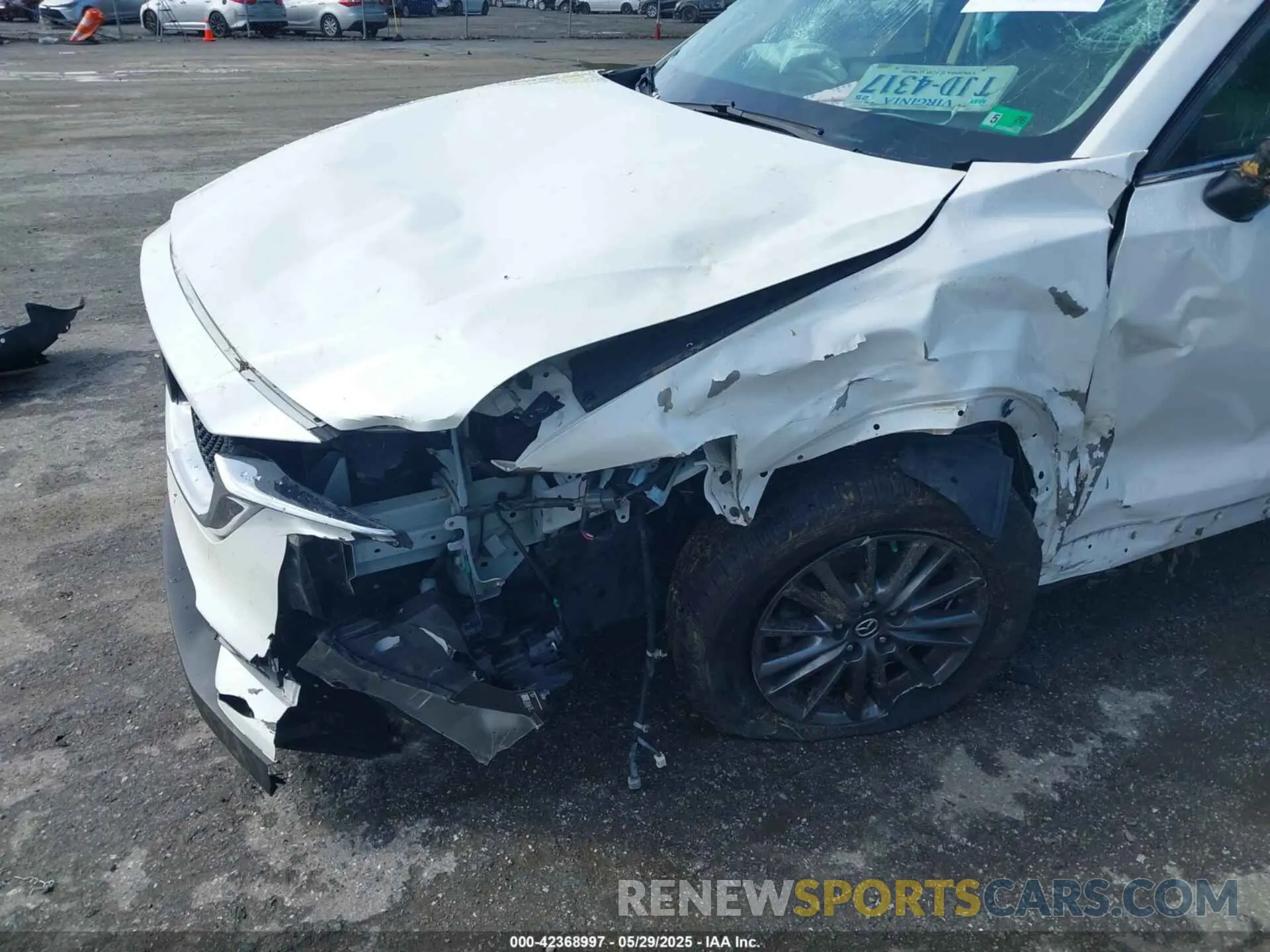 6 Photograph of a damaged car JM3KFBCM6K0574405 MAZDA CX-5 2019