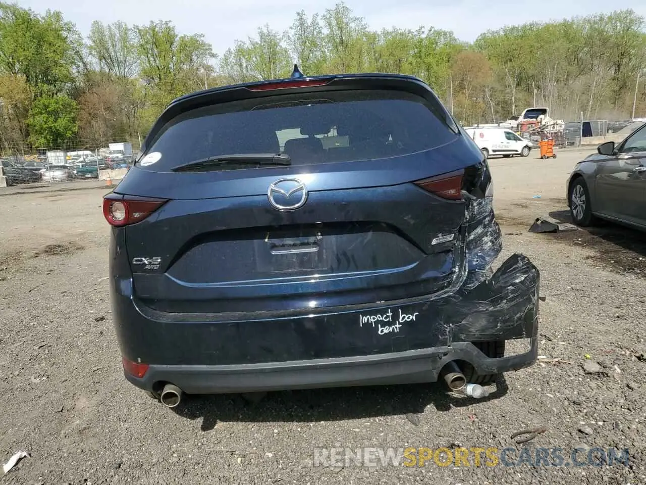 6 Photograph of a damaged car JM3KFBCM6K0591608 MAZDA CX-5 2019