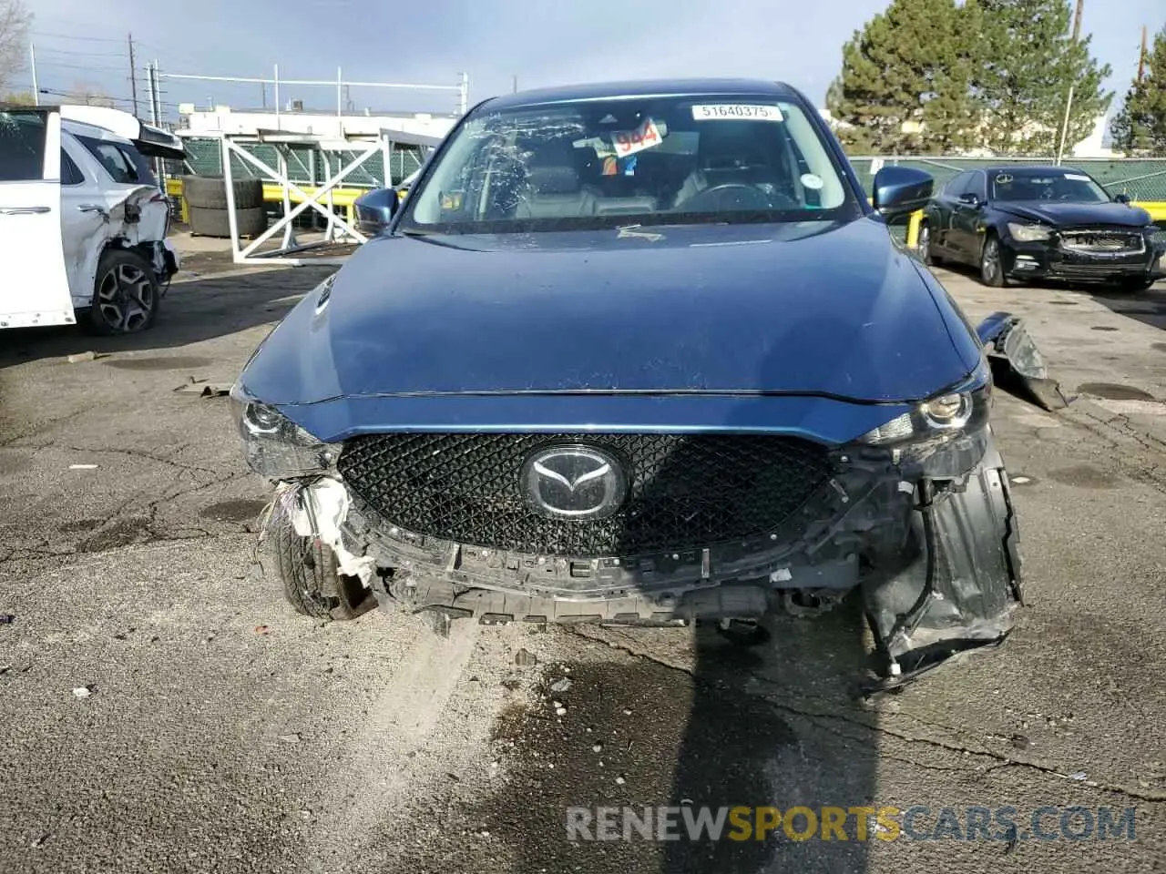 5 Photograph of a damaged car JM3KFBCM6K1512559 MAZDA CX-5 2019