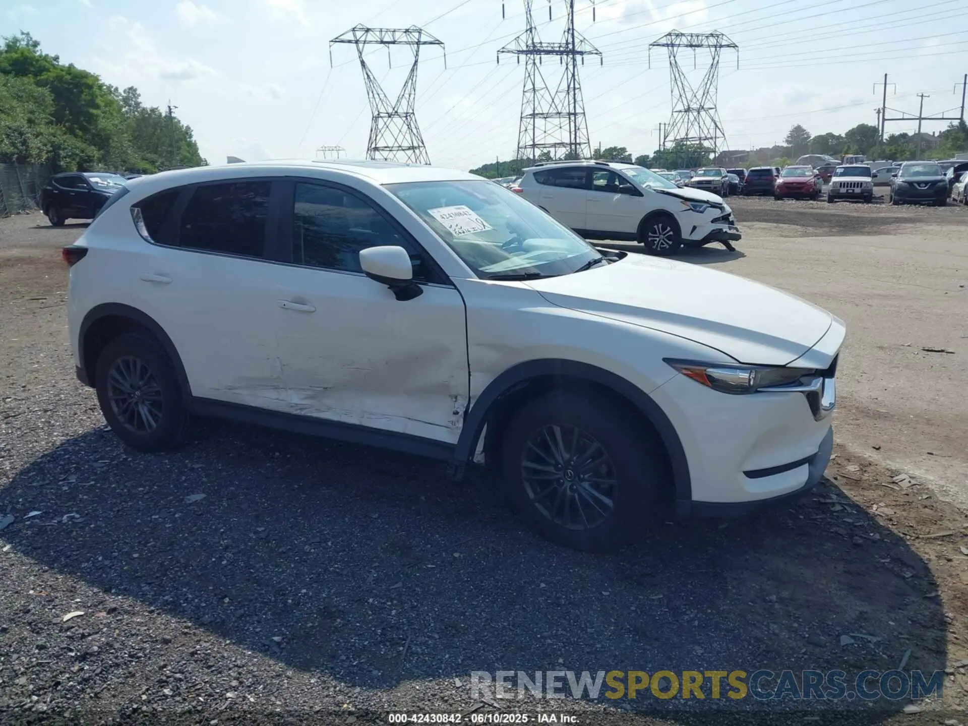 6 Photograph of a damaged car JM3KFBCM6K1594745 MAZDA CX-5 2019