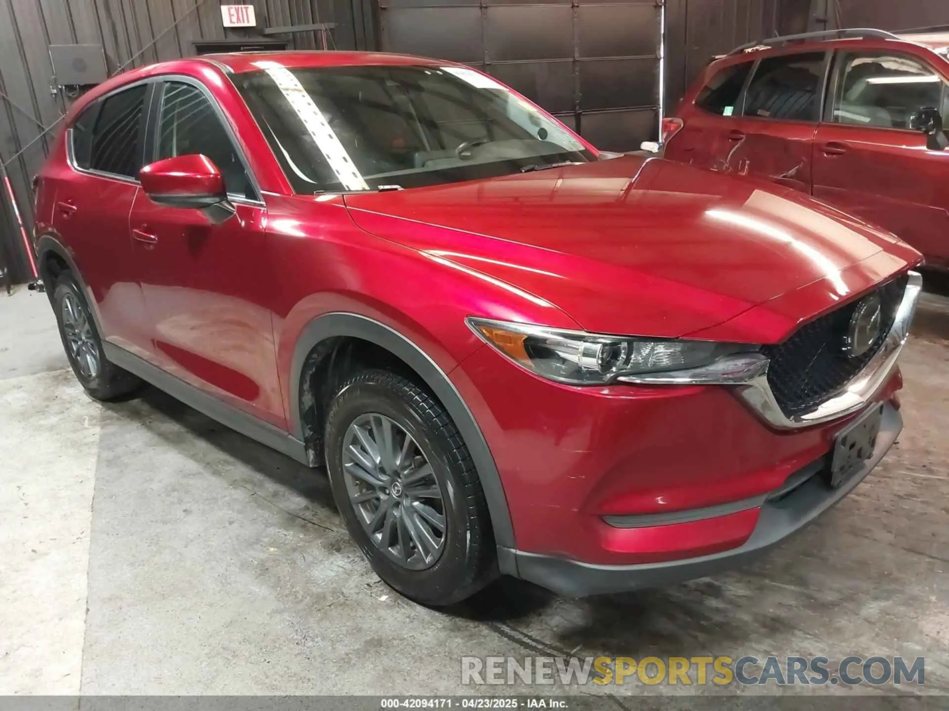 1 Photograph of a damaged car JM3KFBCM6K1600396 MAZDA CX-5 2019