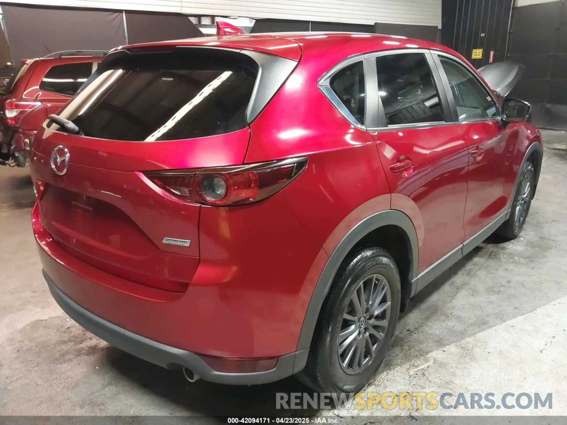 4 Photograph of a damaged car JM3KFBCM6K1600396 MAZDA CX-5 2019