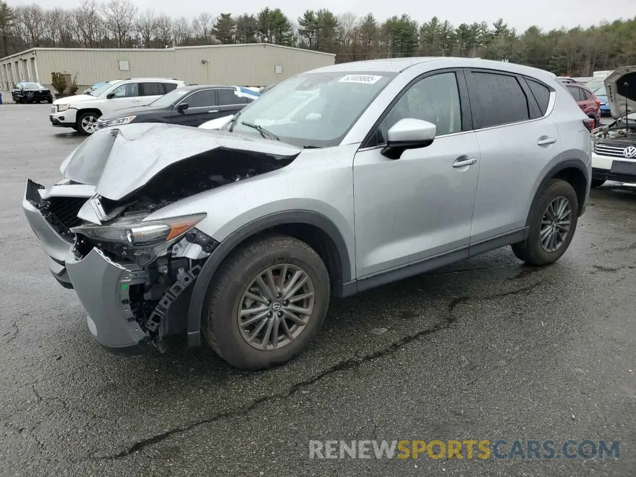 1 Photograph of a damaged car JM3KFBCM7K0603720 MAZDA CX-5 2019