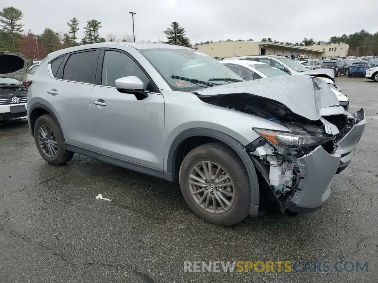 4 Photograph of a damaged car JM3KFBCM7K0603720 MAZDA CX-5 2019