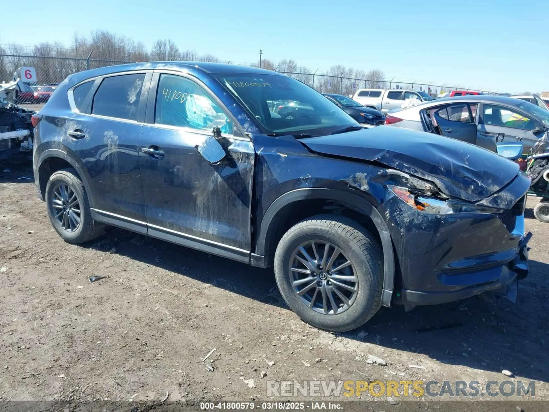 1 Photograph of a damaged car JM3KFBCM7K0674903 MAZDA CX-5 2019