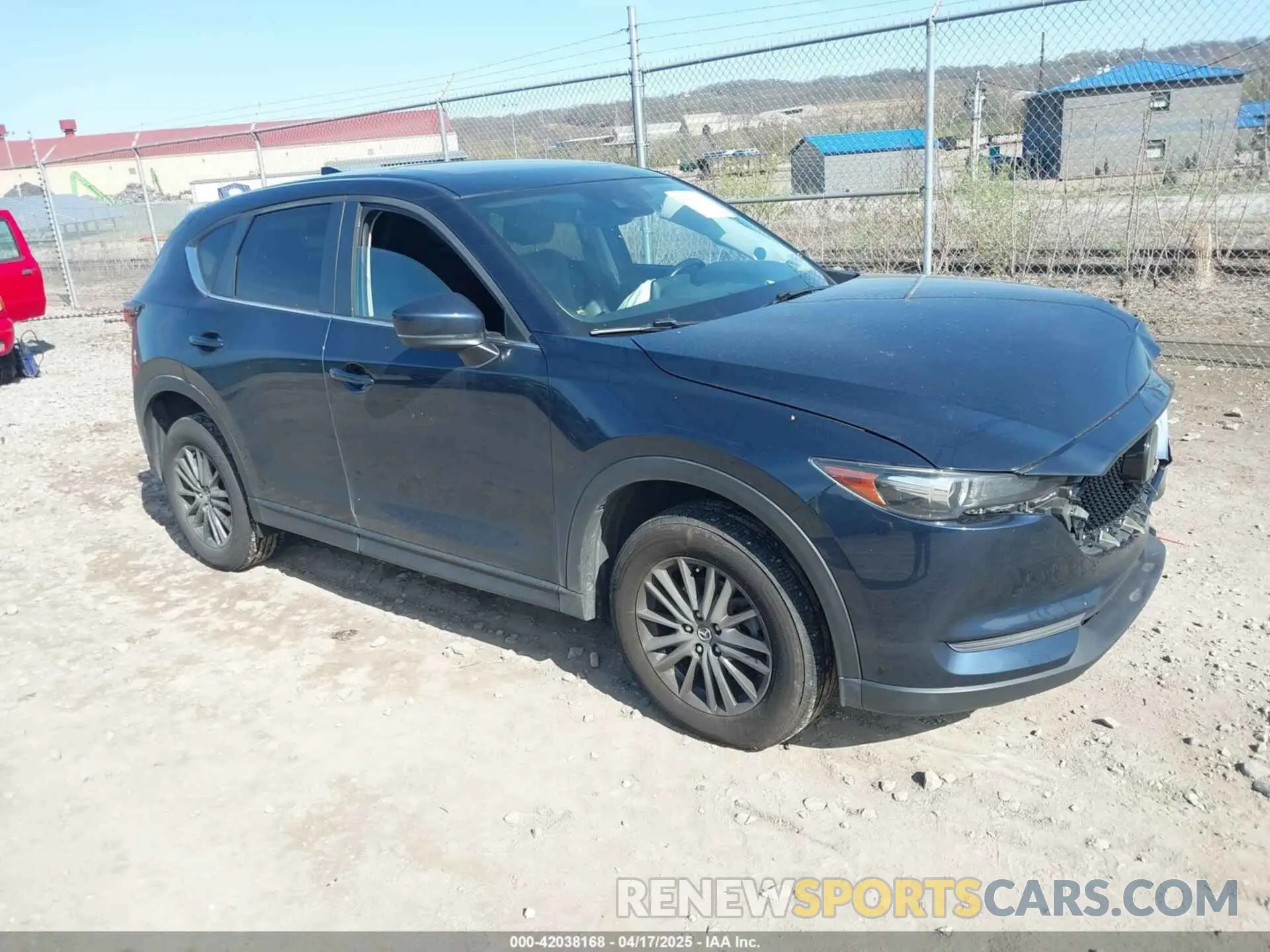 1 Photograph of a damaged car JM3KFBCM8K0518806 MAZDA CX-5 2019