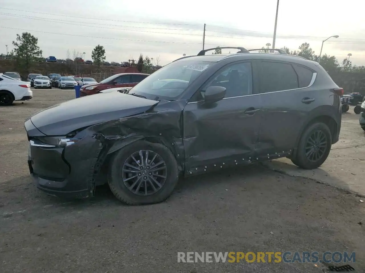 1 Photograph of a damaged car JM3KFBCM8K0532530 MAZDA CX-5 2019