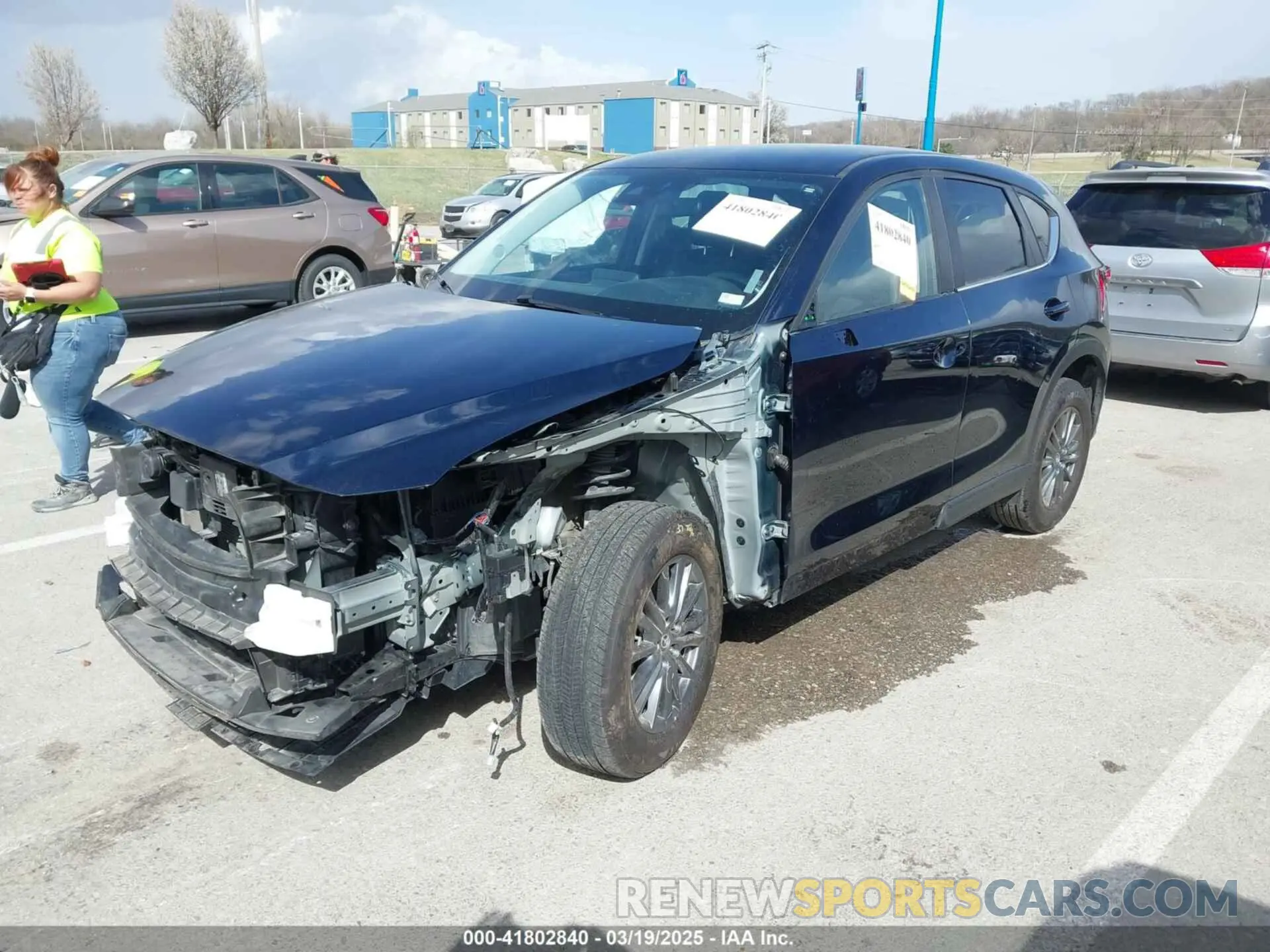 2 Photograph of a damaged car JM3KFBCM8K0541437 MAZDA CX-5 2019