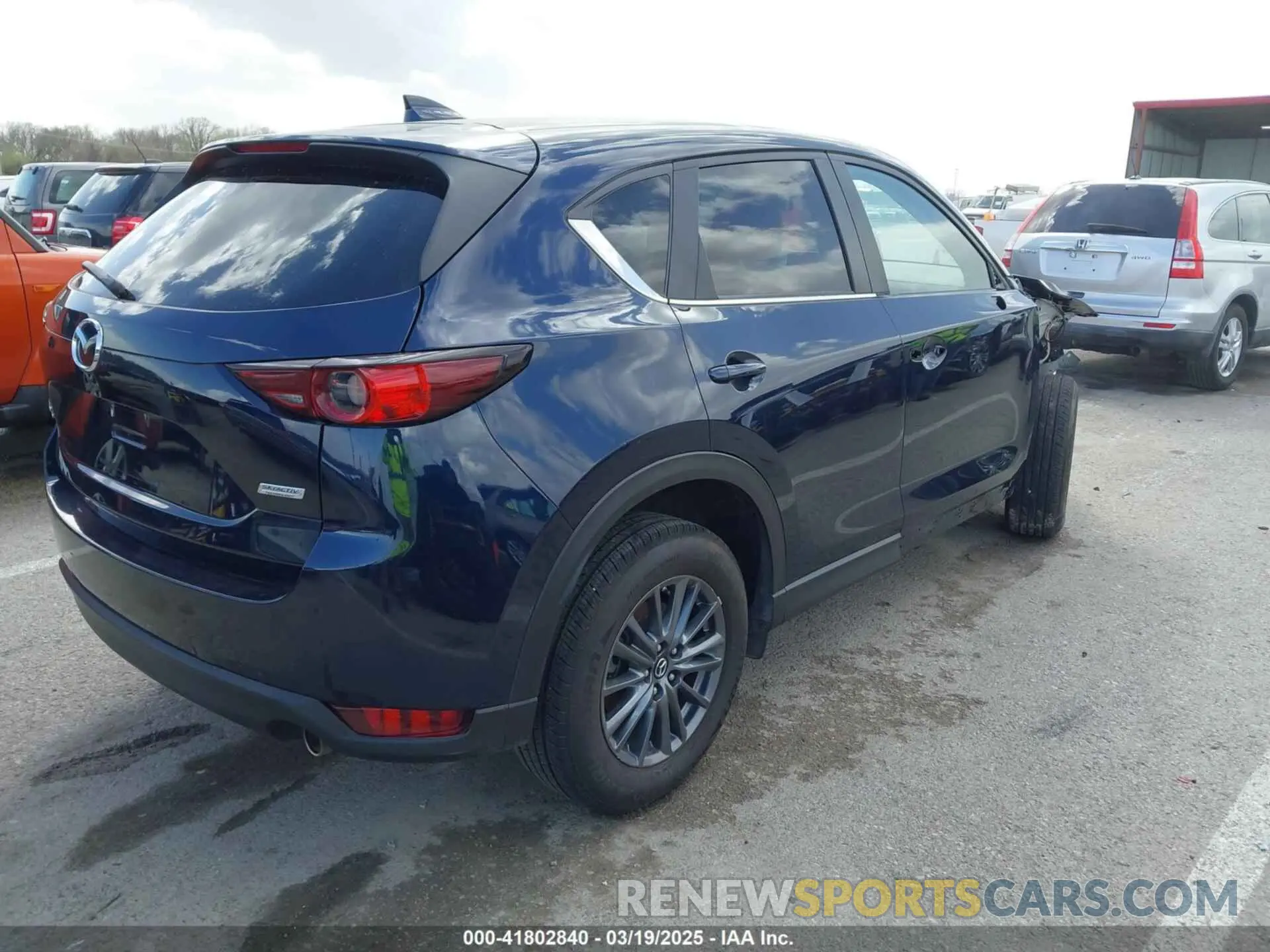 4 Photograph of a damaged car JM3KFBCM8K0541437 MAZDA CX-5 2019