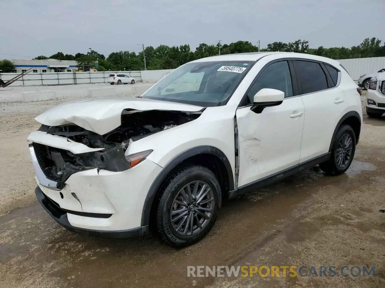 1 Photograph of a damaged car JM3KFBCM8K0619943 MAZDA CX-5 2019