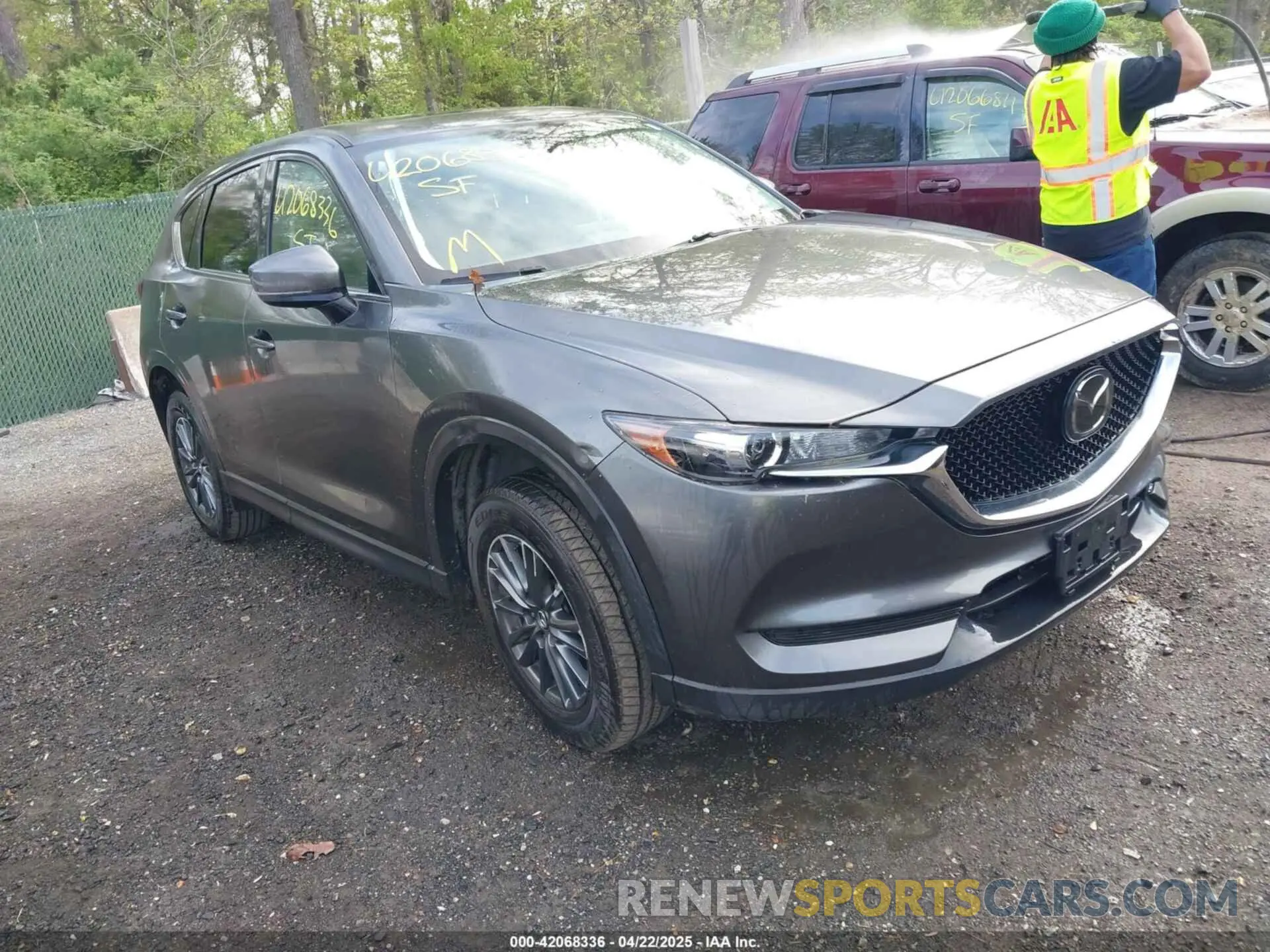 1 Photograph of a damaged car JM3KFBCM8K0648682 MAZDA CX-5 2019