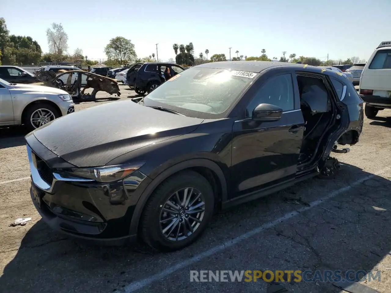 1 Photograph of a damaged car JM3KFBCM8K1506780 MAZDA CX-5 2019