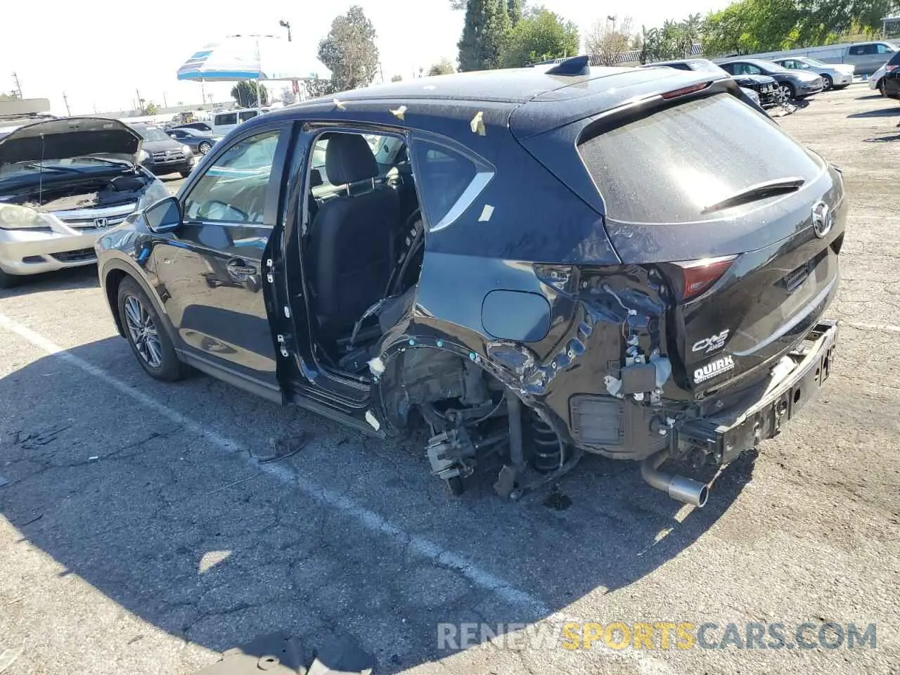 2 Photograph of a damaged car JM3KFBCM8K1506780 MAZDA CX-5 2019