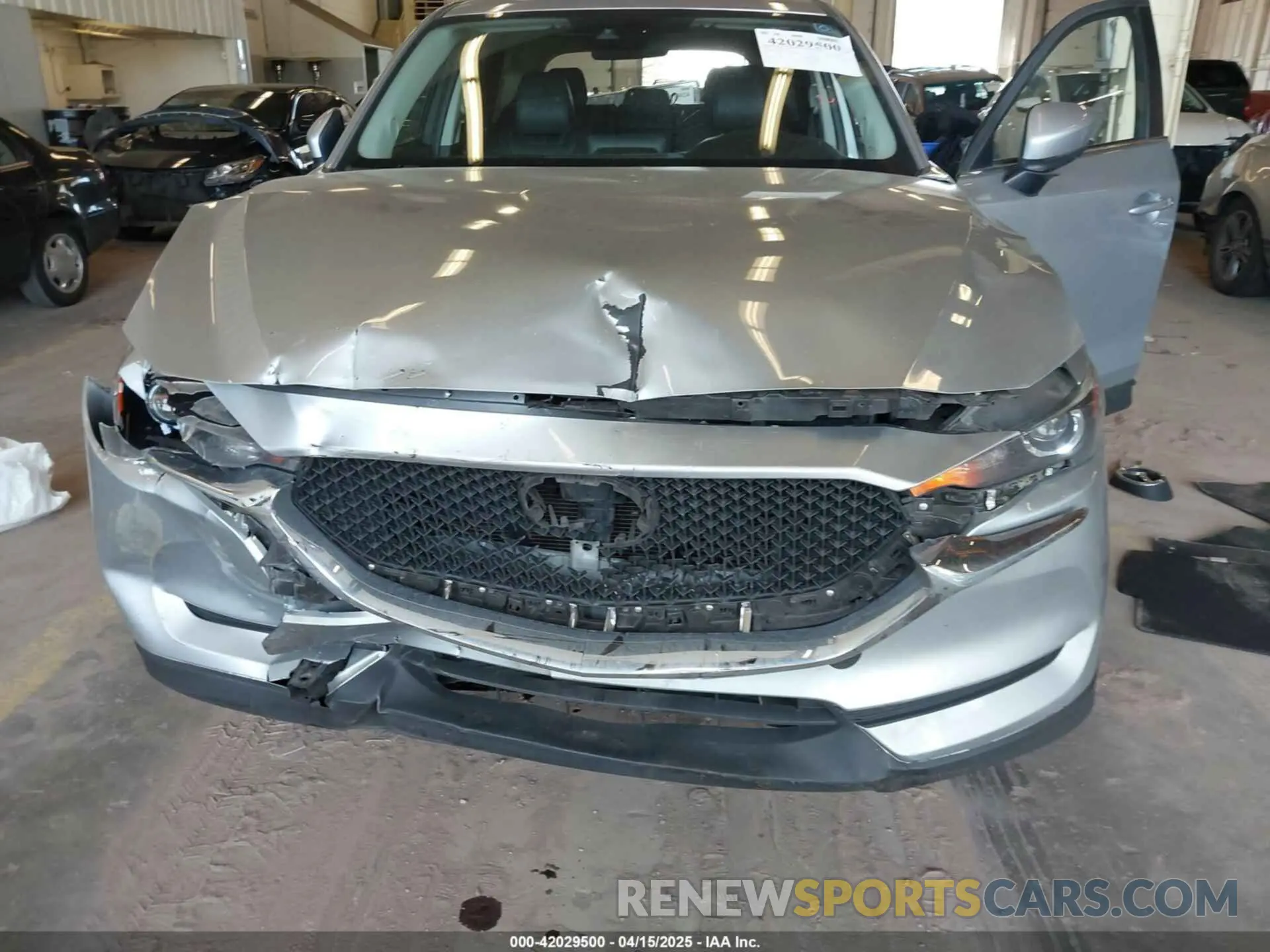 6 Photograph of a damaged car JM3KFBCM8K1553503 MAZDA CX-5 2019