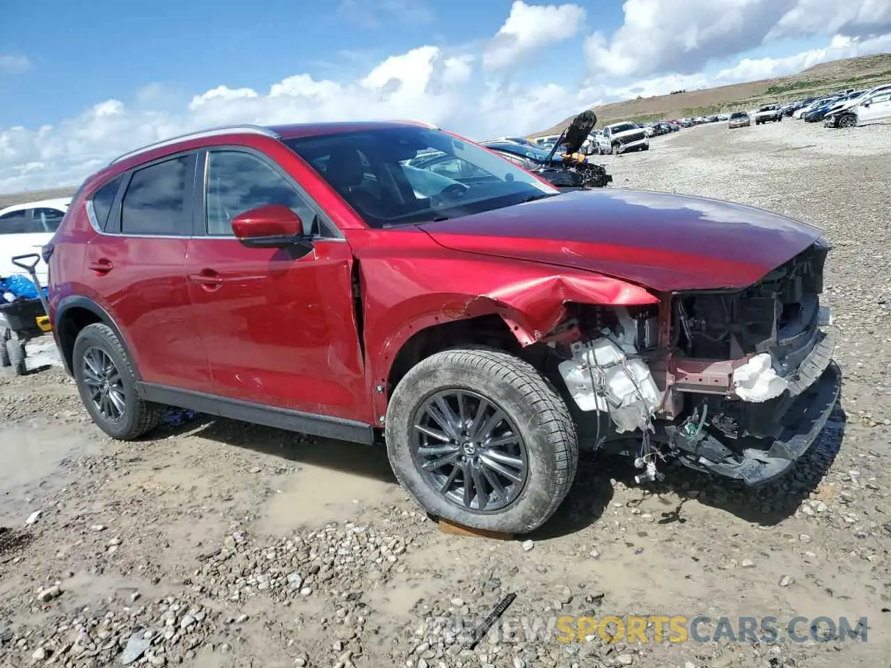 4 Photograph of a damaged car JM3KFBCM9K0595622 MAZDA CX-5 2019