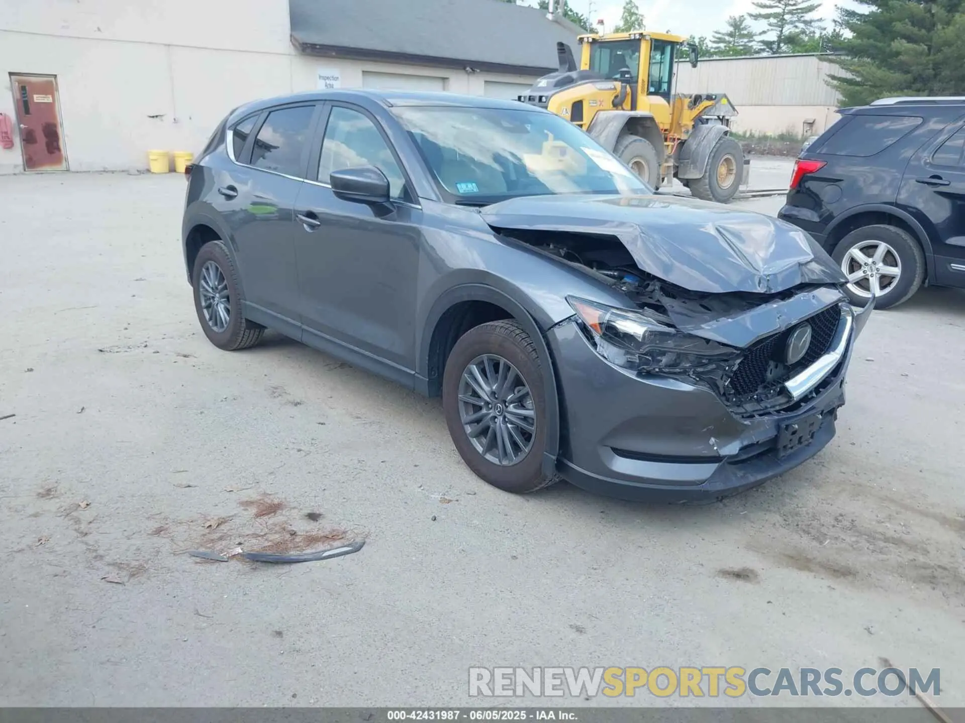 1 Photograph of a damaged car JM3KFBCM9K0650442 MAZDA CX-5 2019