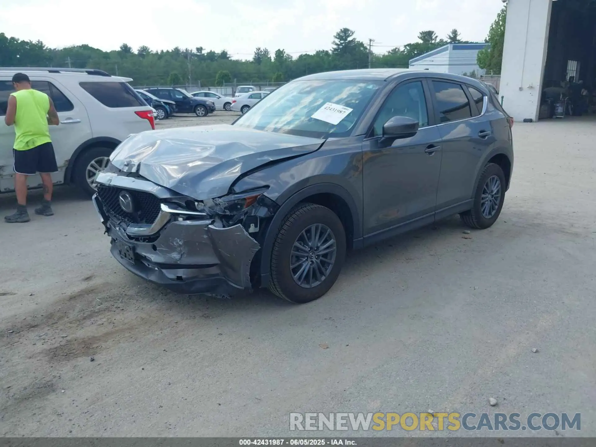 2 Photograph of a damaged car JM3KFBCM9K0650442 MAZDA CX-5 2019