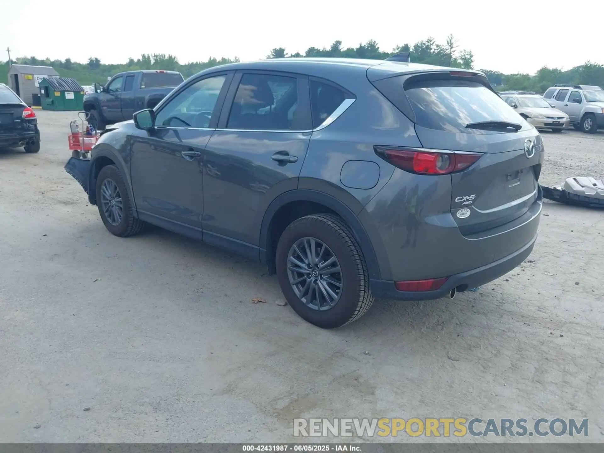 3 Photograph of a damaged car JM3KFBCM9K0650442 MAZDA CX-5 2019