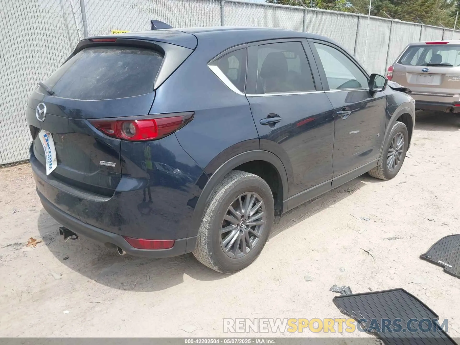 4 Photograph of a damaged car JM3KFBCM9K0673753 MAZDA CX-5 2019