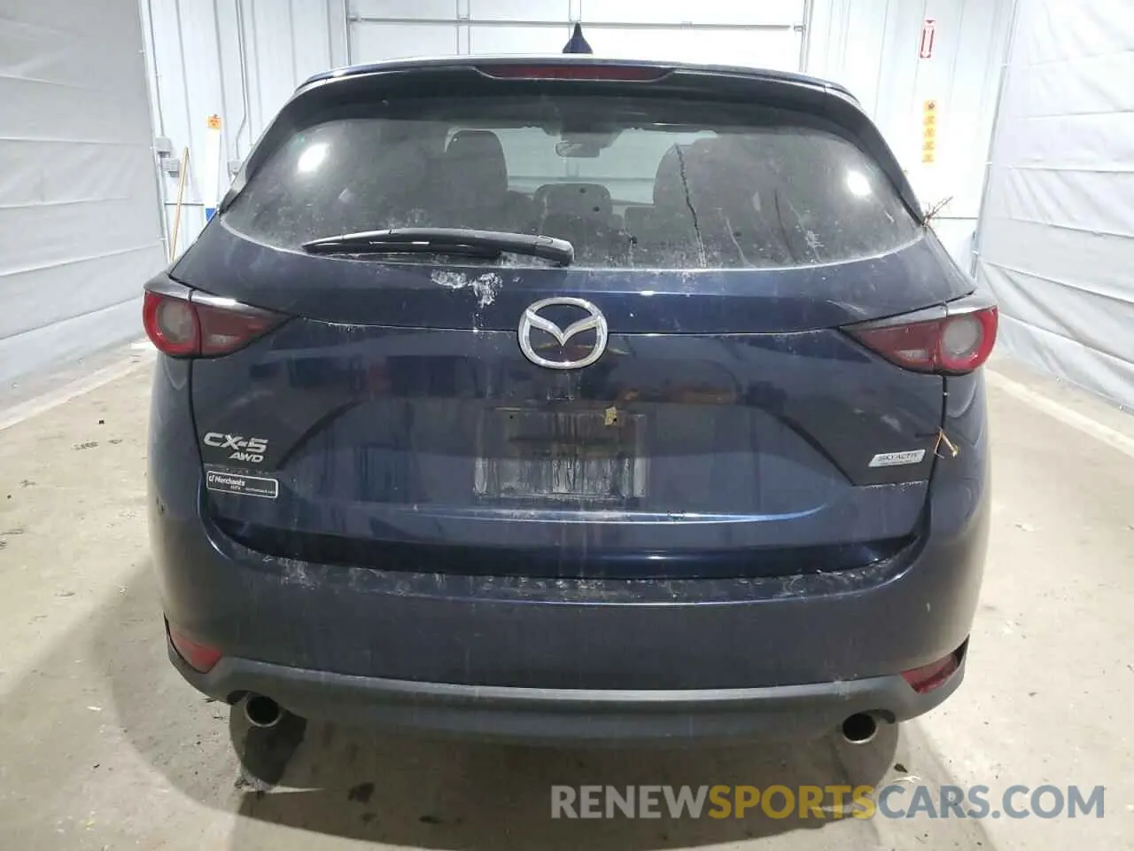 6 Photograph of a damaged car JM3KFBCM9K0693341 MAZDA CX-5 2019