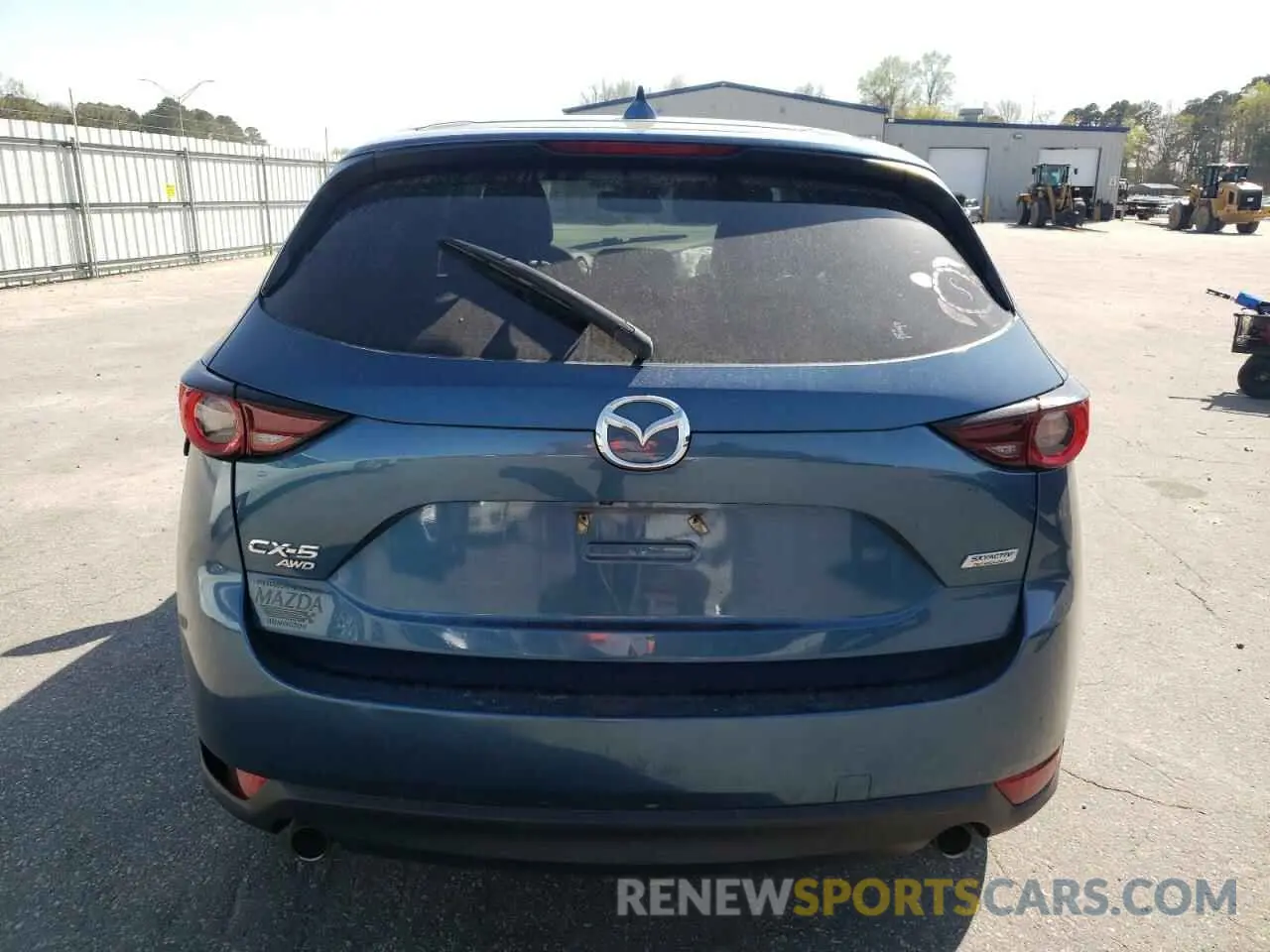 6 Photograph of a damaged car JM3KFBCMXK0589327 MAZDA CX-5 2019