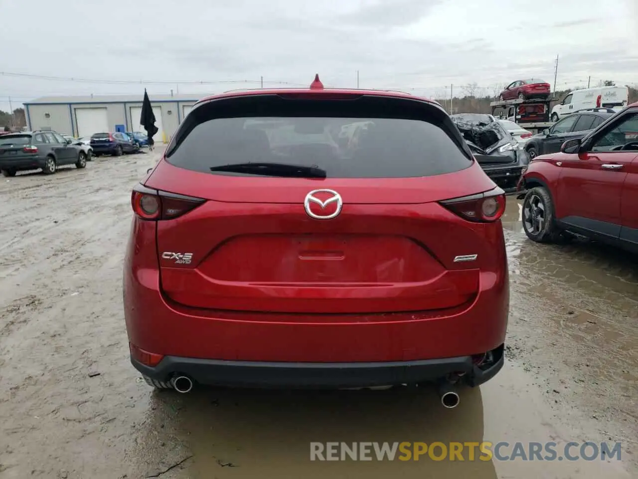 6 Photograph of a damaged car JM3KFBCMXK0632631 MAZDA CX-5 2019