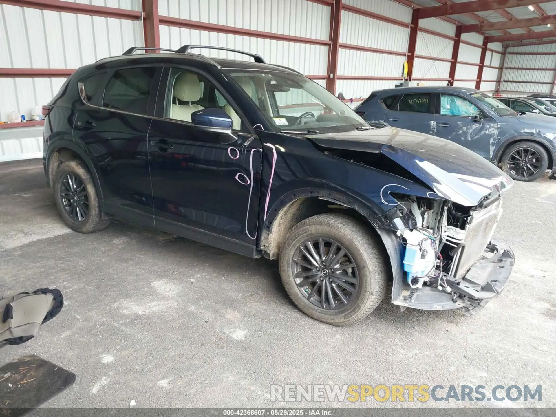 1 Photograph of a damaged car JM3KFBCMXK0688259 MAZDA CX-5 2019
